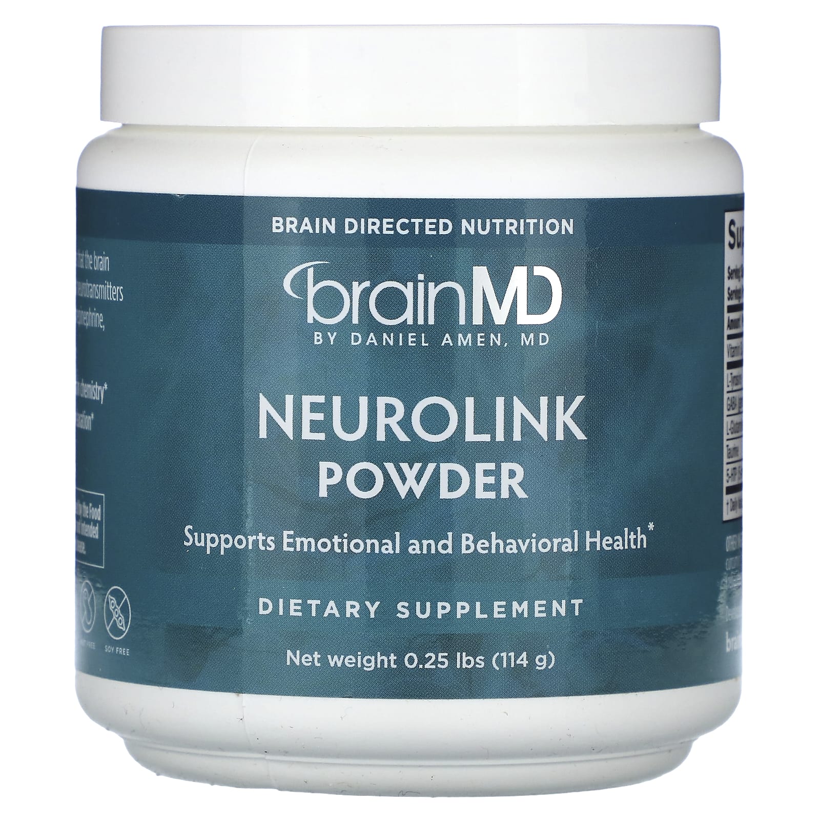 BrainMD Neurolink порошок 114 г 025 фунта 7790₽
