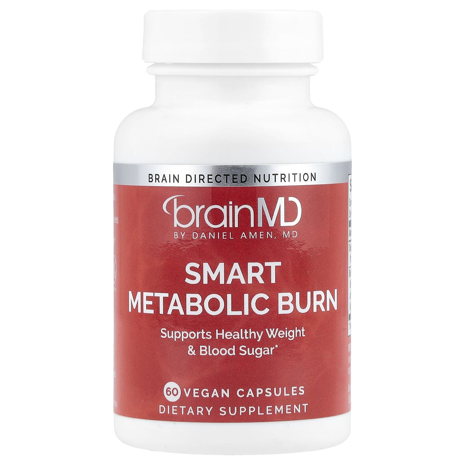 BrainMD, Smart Metabolic Burn, 60 веганских капсул