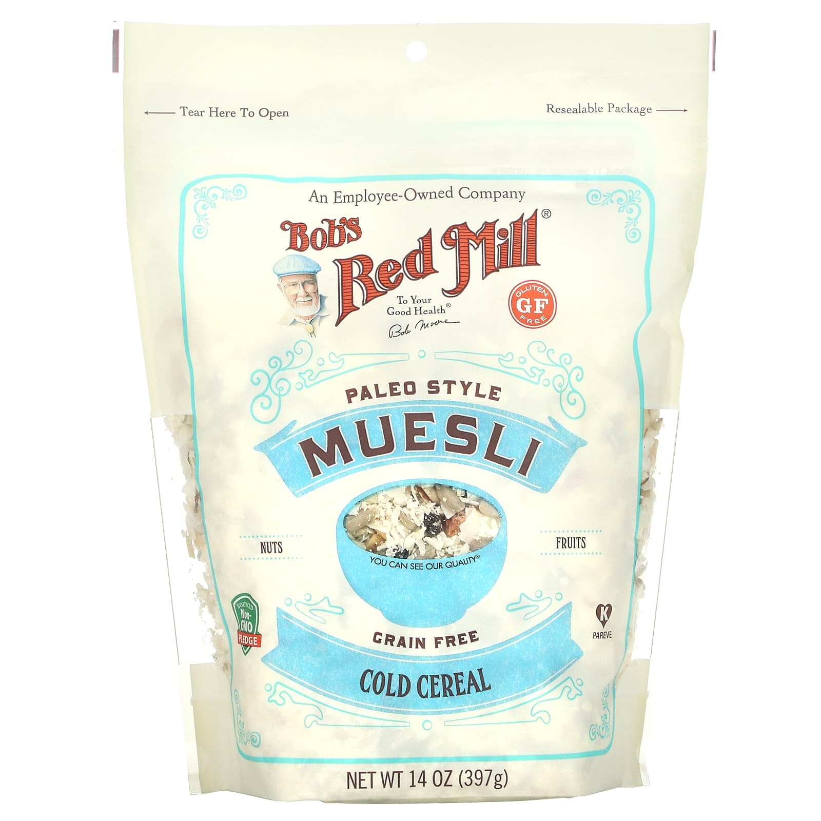 Bob's Red Mill, Paleo Style, мюсли, без глютена, 397 г (14 унций)