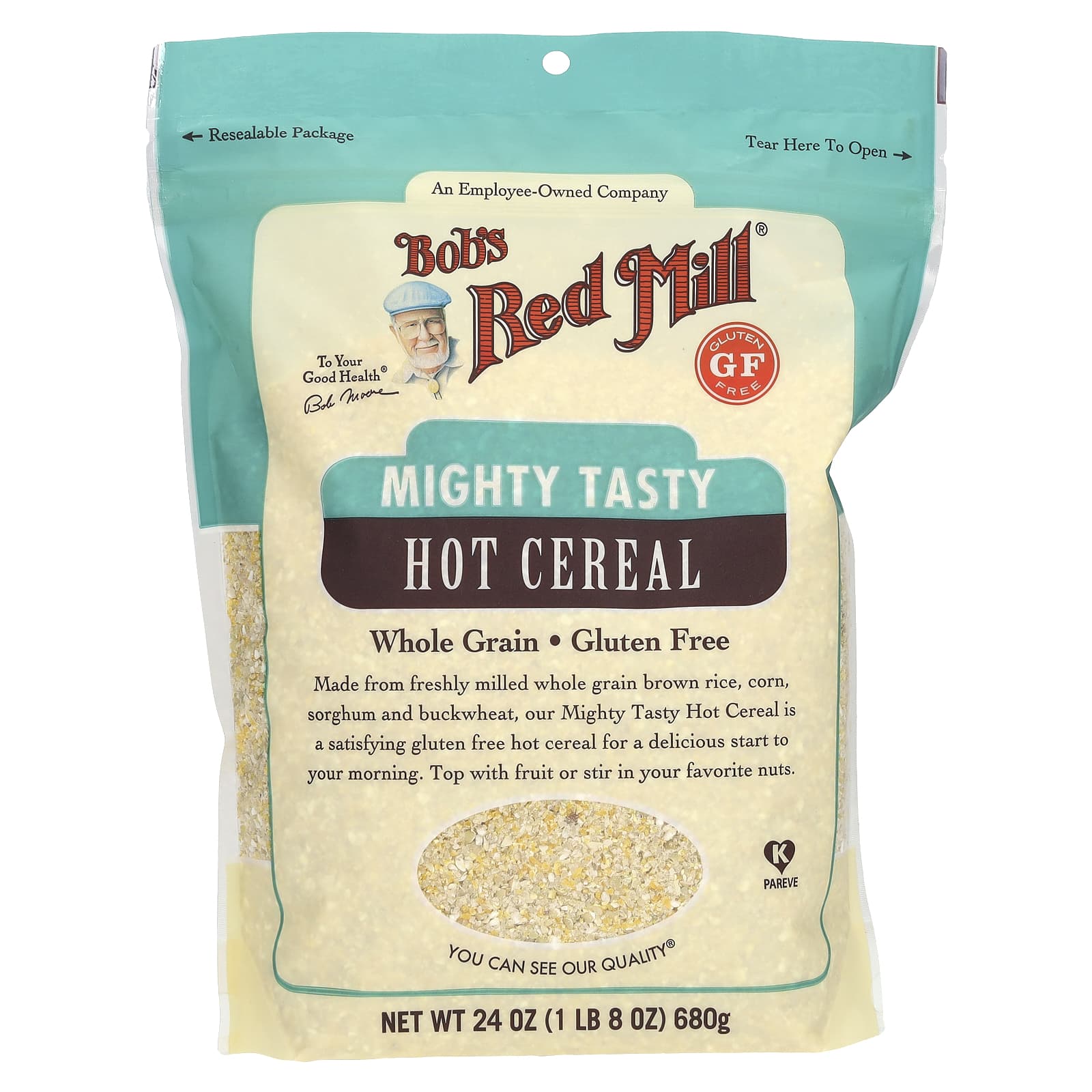Bob's Red Mill, Mighty Tasty Hot, цельнозерновые острые хлопья, 680 г (1 фунт, 8 унций)
