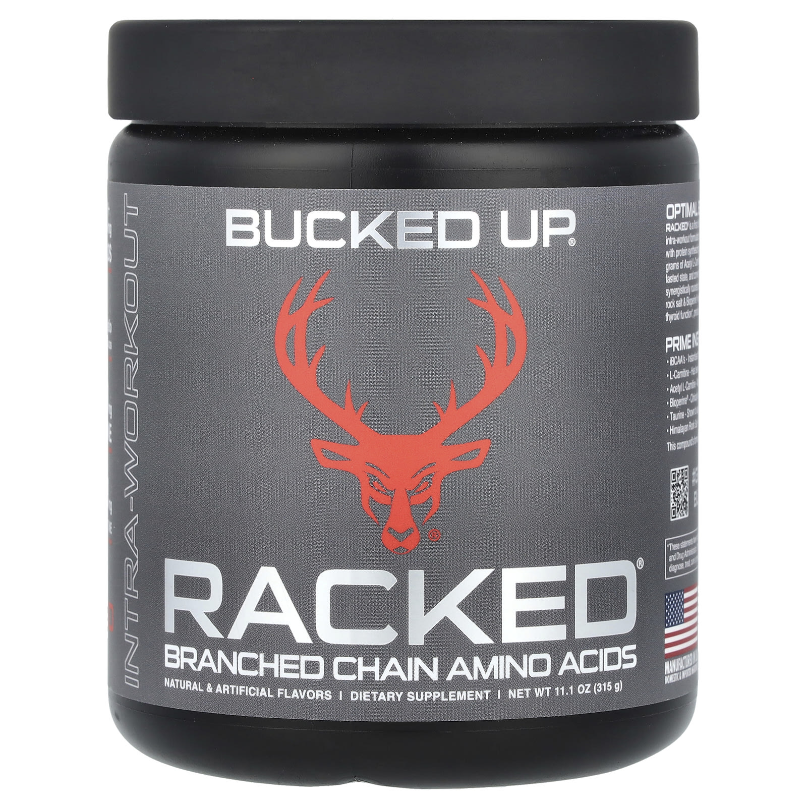Bucked Up, Racked BCAA, Blood Raz, 315 г (11,1 унции)