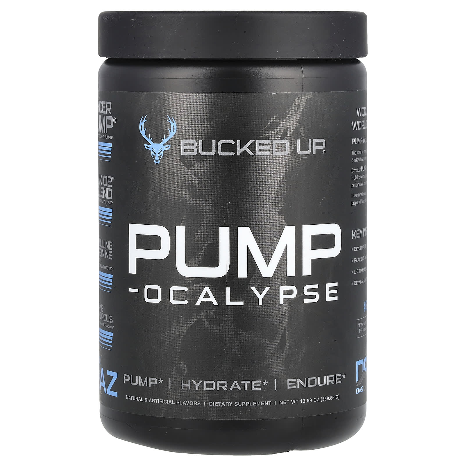Bucked Up Pump-Ocalypse голубая малина 35985 г 1369 унции 5890₽