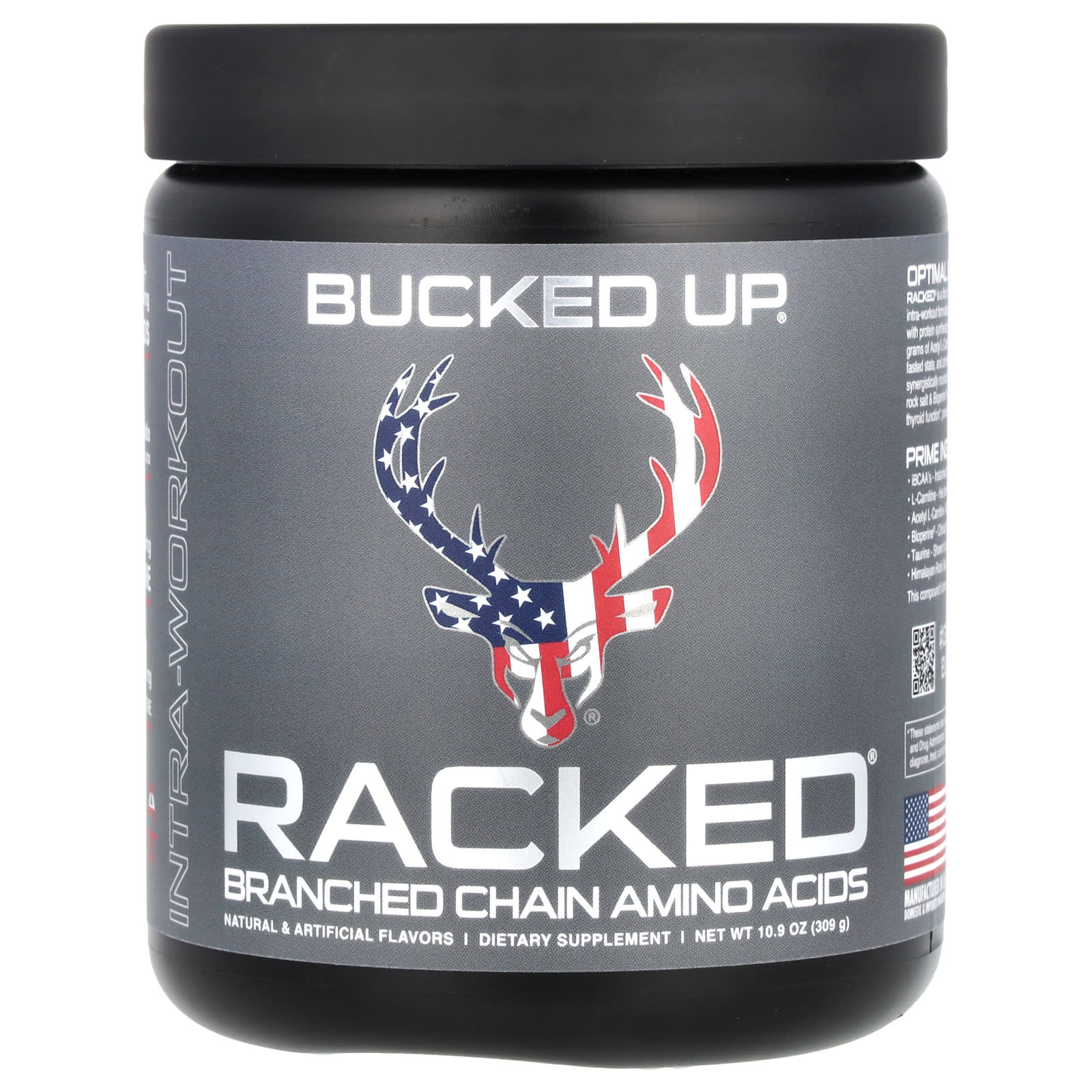 Bucked Up Racked BCAA Merica Rocket Pop 309 г 109 унции 5790₽