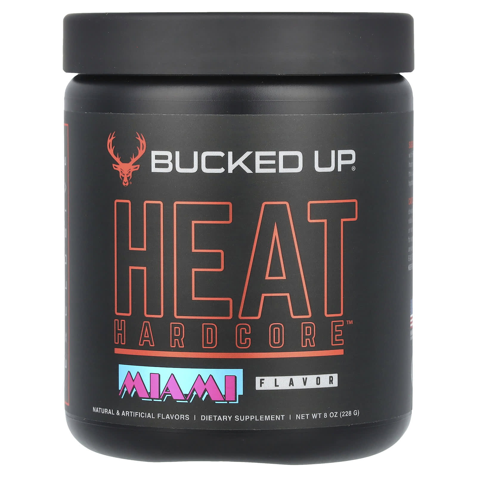 Bucked Up Heat Hardcore Майами клубника манго ананас 228 г 8 унций 7290₽