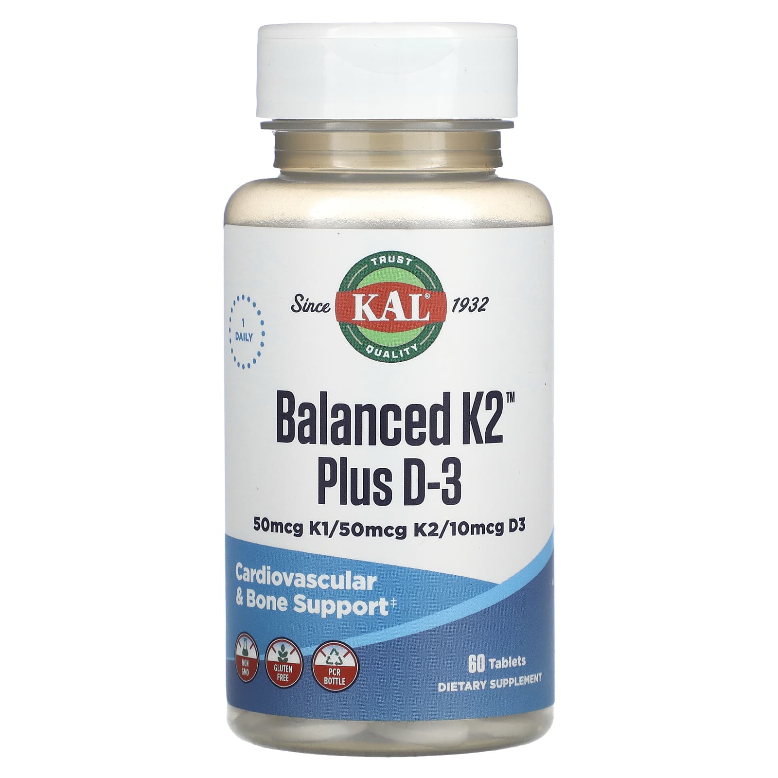 KAL Balanced K2 Plus D3 60 Tablets 2990₽
