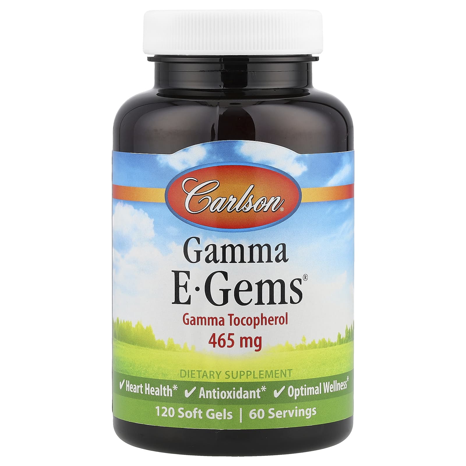 Carlson Gamma E-Gems 465 мг 120 мягких таблеток 9190₽