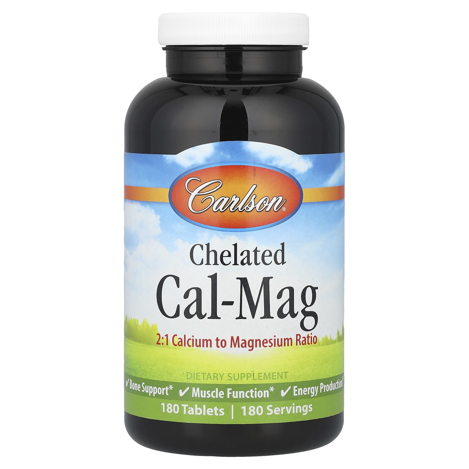 Carlson Chelated Cal-Mag 180 таблеток 7190₽