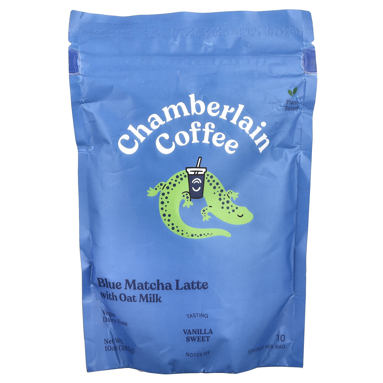 Chamberlain Coffee Латте синий матча с овсяным молоком 283 г 10 унций 3790₽