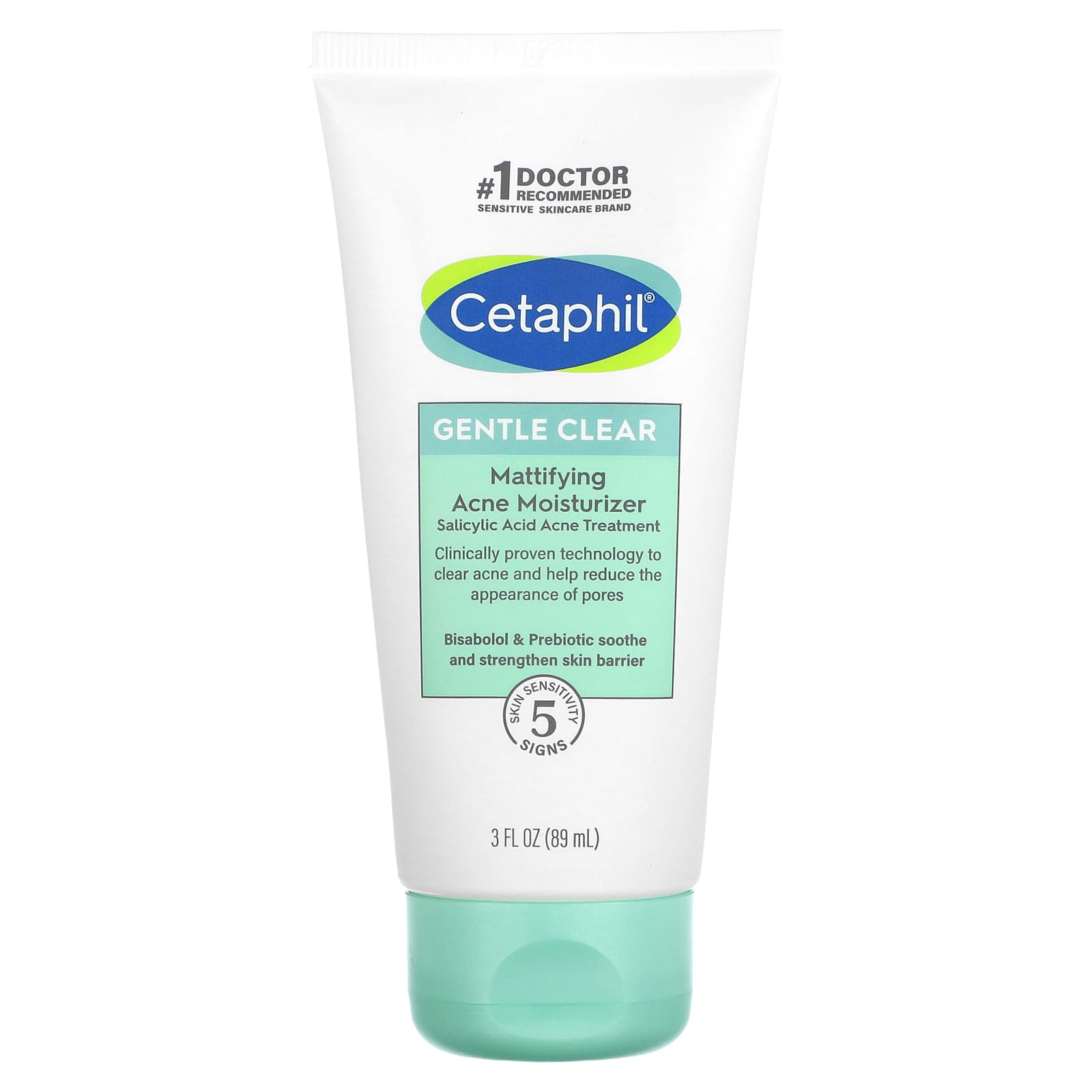 Cetaphil, матирующий увлажняющий крем от акне, 89 мл (3 жидк. унции)