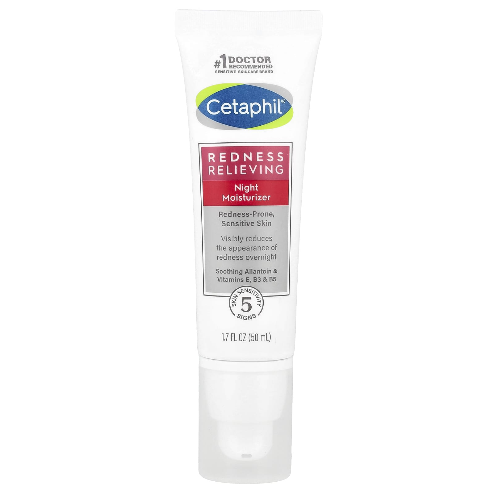Cetaphil ночное увлажняющее средство снятие покраснения 50 г 17 унции 3390₽