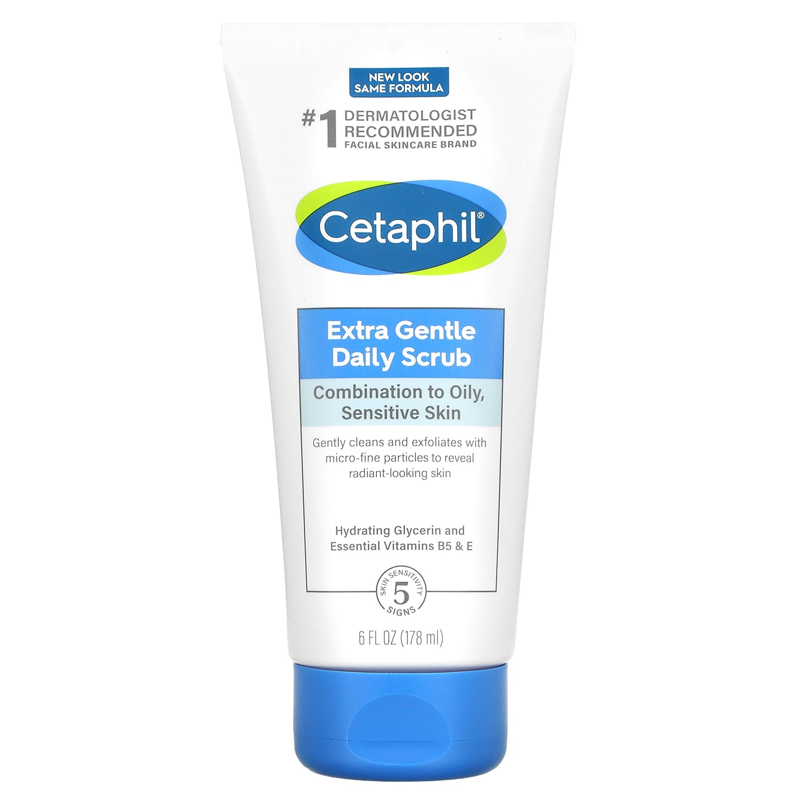 Cetaphil, Extra Gentle, скраб для ежедневного использования, 178 мл