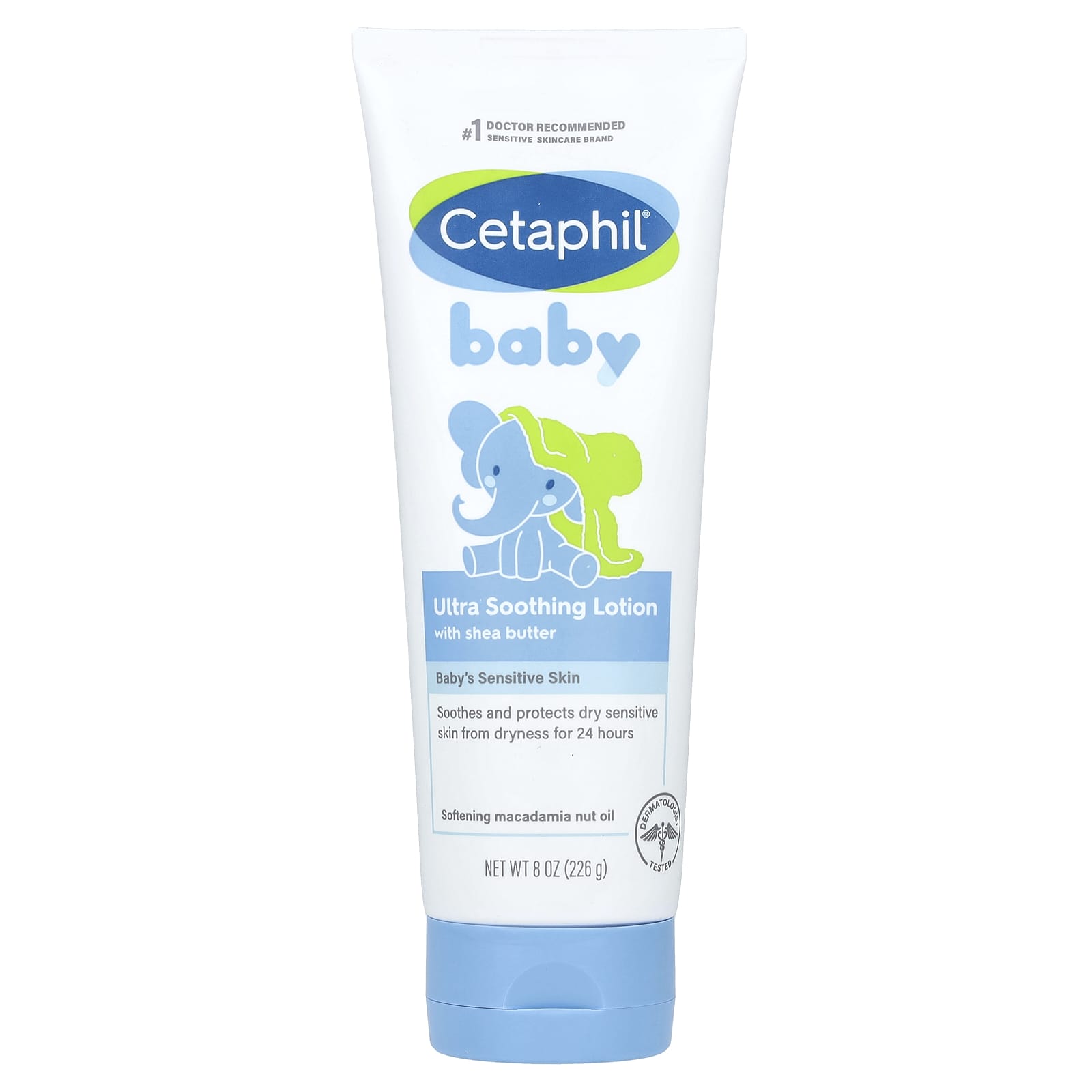 Cetaphil, DailyAdvance, детский ультрауспокаивающий лосьон с маслом ши, 226 г (8 унций)