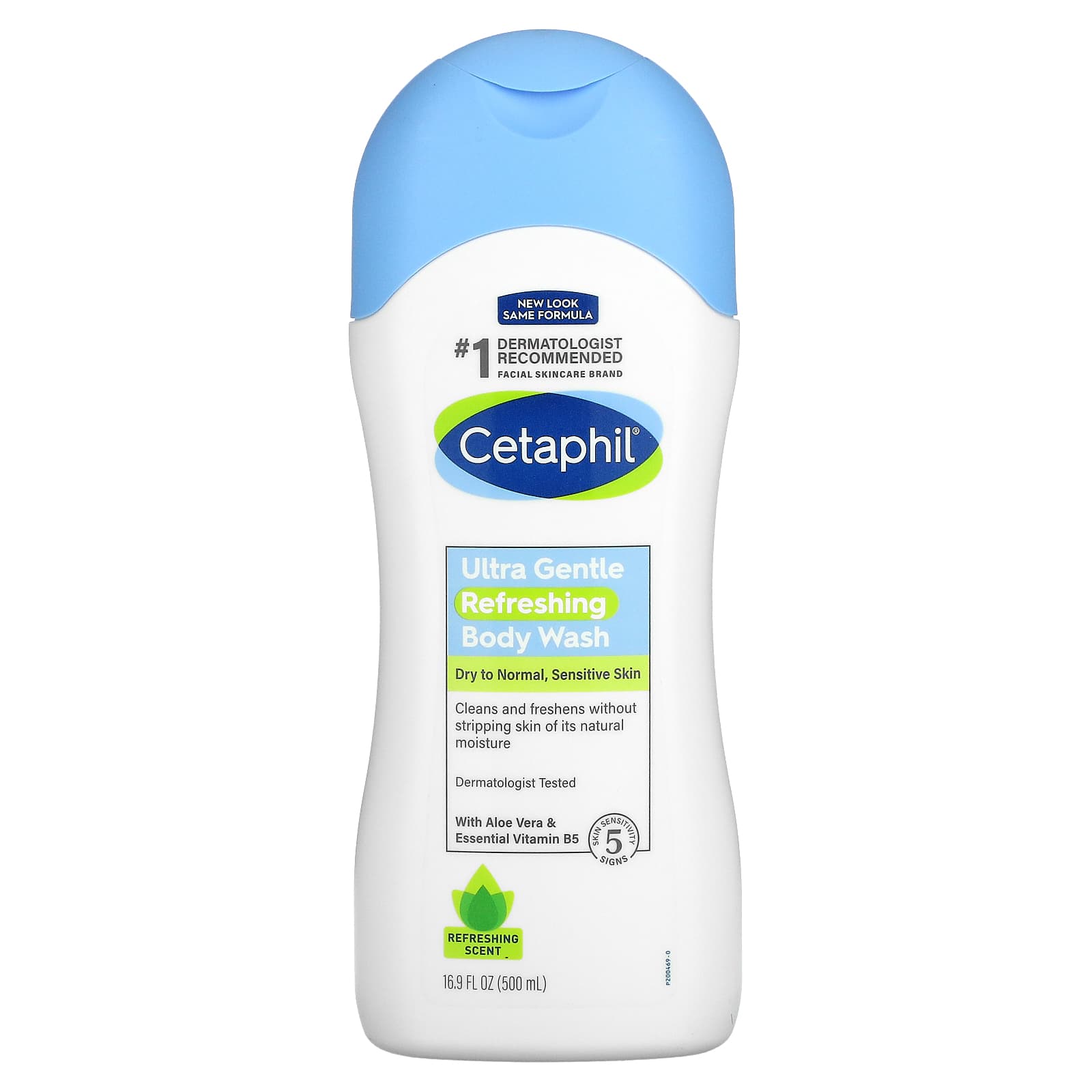 Cetaphil, Ultra Gentle, освежающий гель для душа, свежий аромат, 500 мл