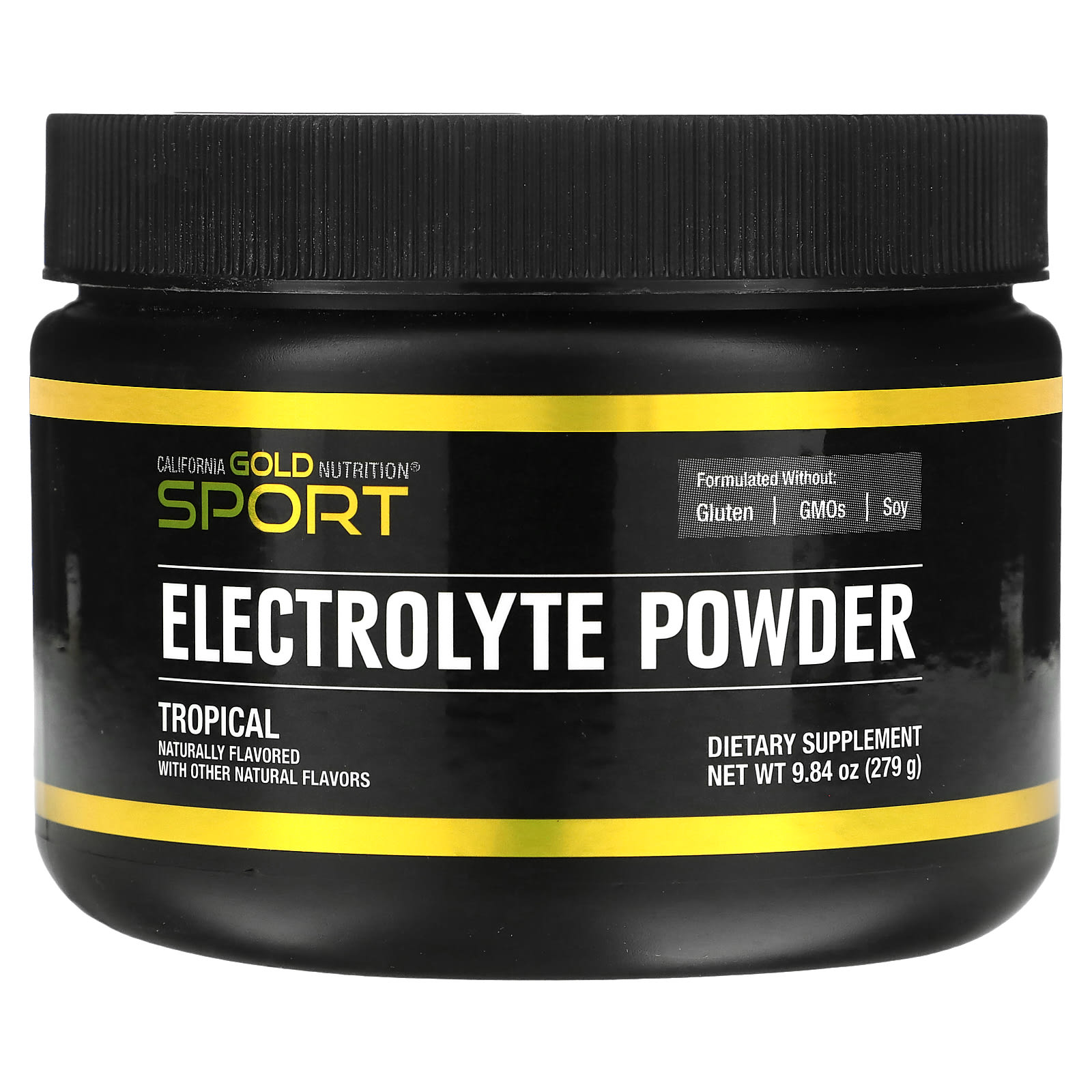 California Gold Nutrition, Sport, электролитный напиток в порошке, со вкусом натуральных тропических фруктов, 279 г (9,84 унции)