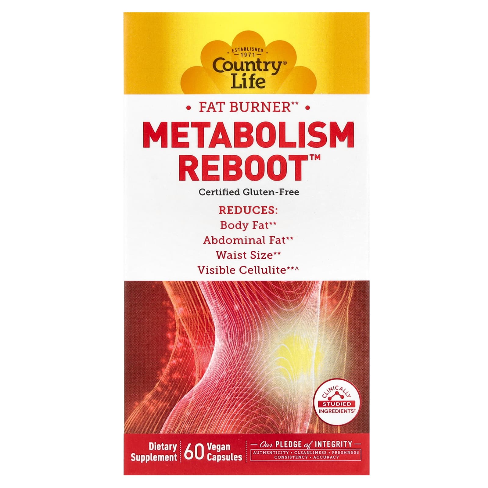 Country Life, Metabolism Reboot, 60 веганских капсул