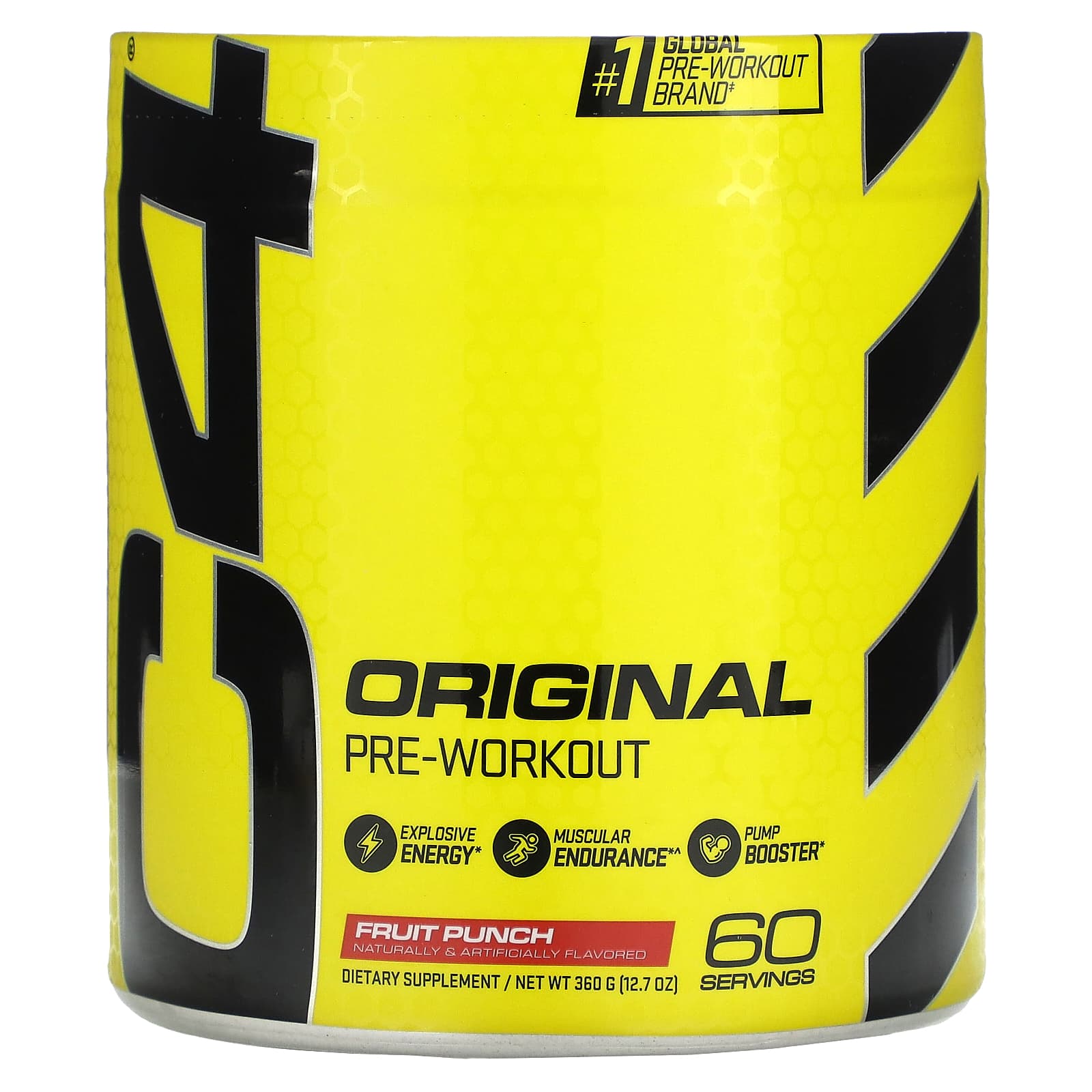 Cellucor, C4 Original Explosive, перед тренировкой, фруктовый пунш, 390 г (13,8 унции)