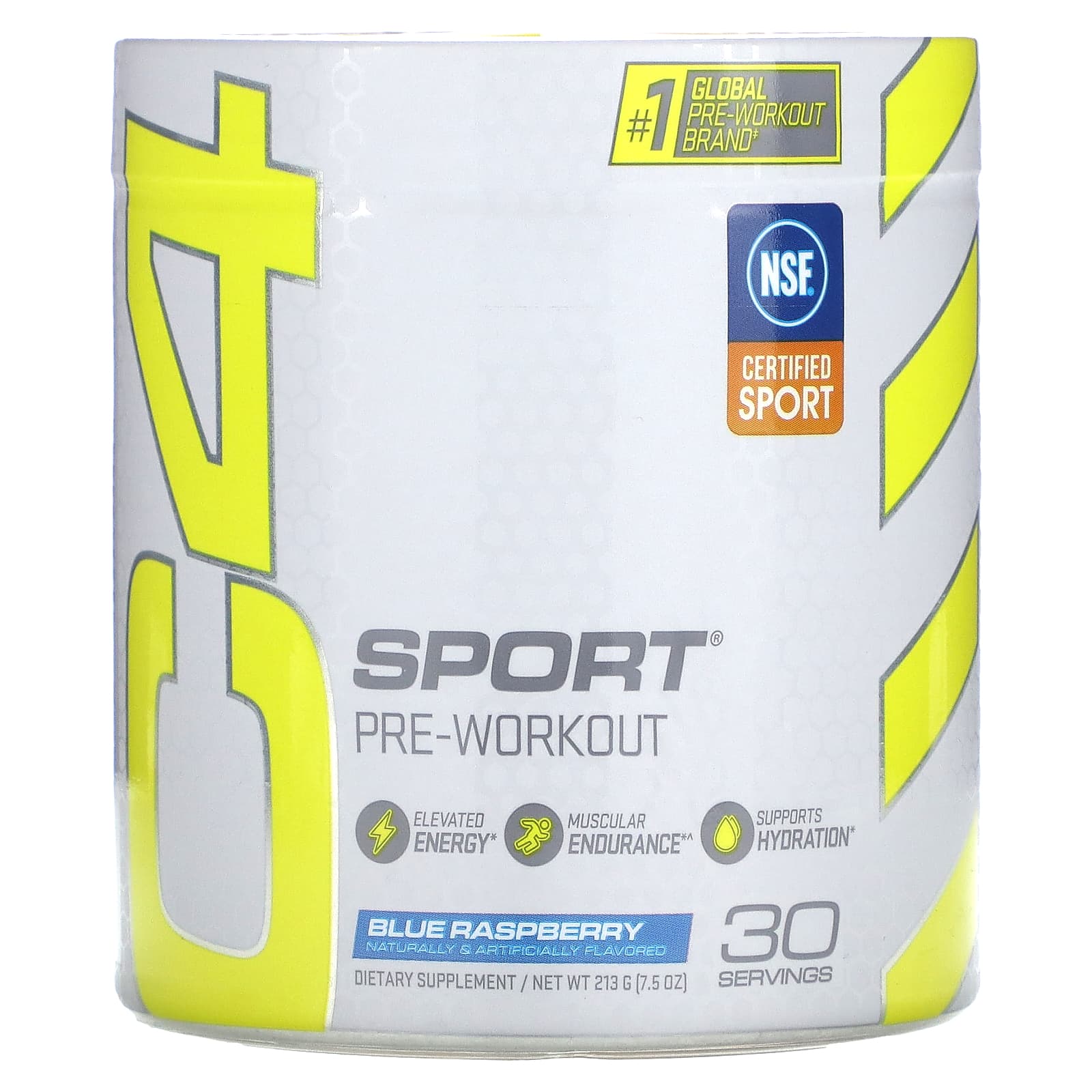 Cellucor, C4 Sport, предтренировочный, голубая малина,  213 г (7.5 унций)