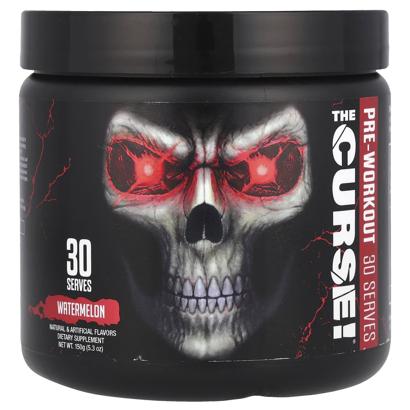 JNX Sports, The Curse!® Pre-Workout Powder, Watermelon , 5.3 oz (150 g)