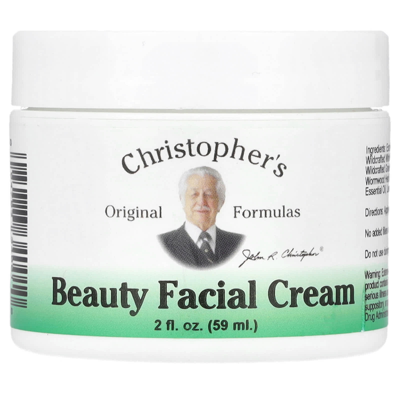 Christopher's Original Formulas, Косметический крем для лица, 2 унции