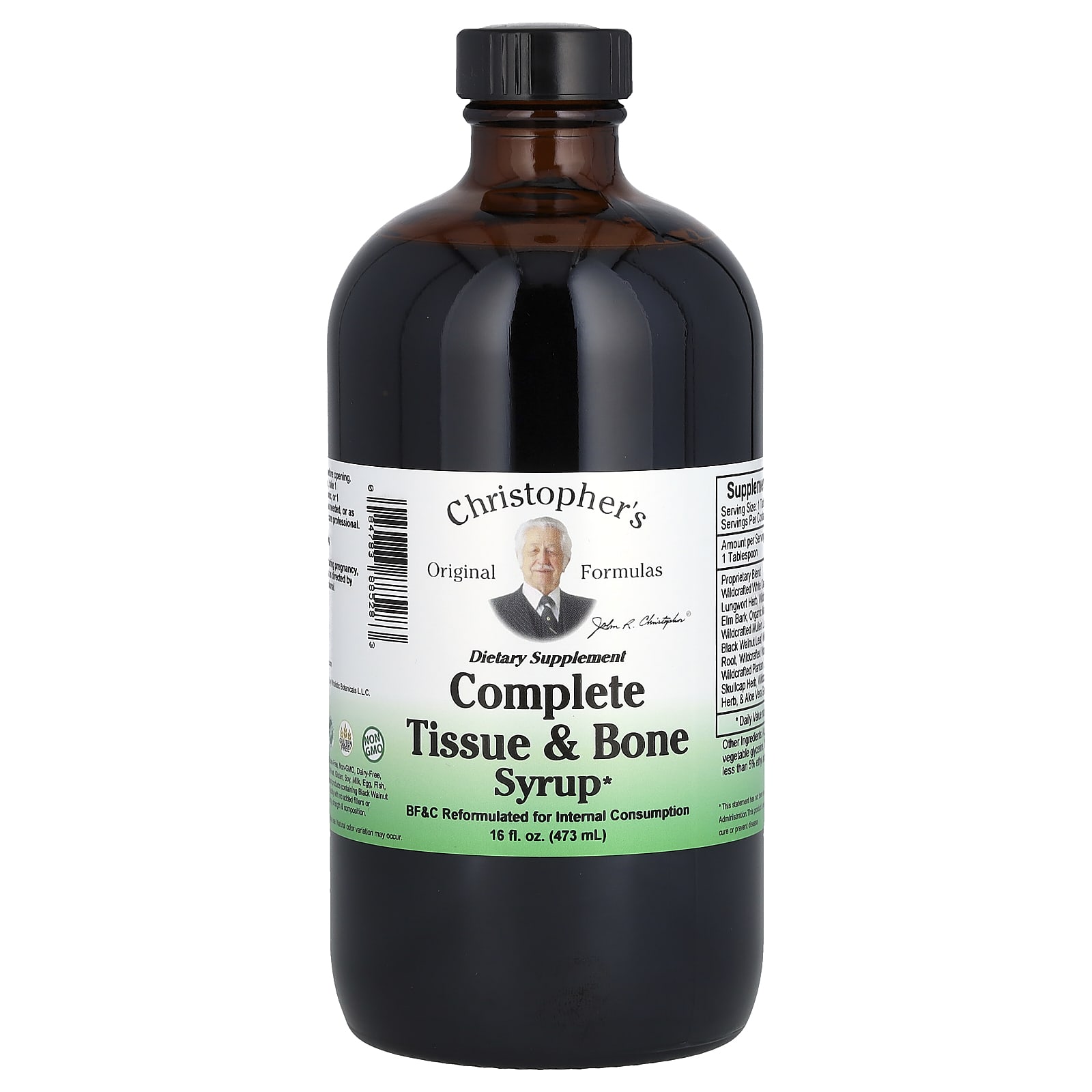 Christopher's Original Formulas, Комплексный сироп для тканей и костей, 473 мл (16 жидк. Унций)