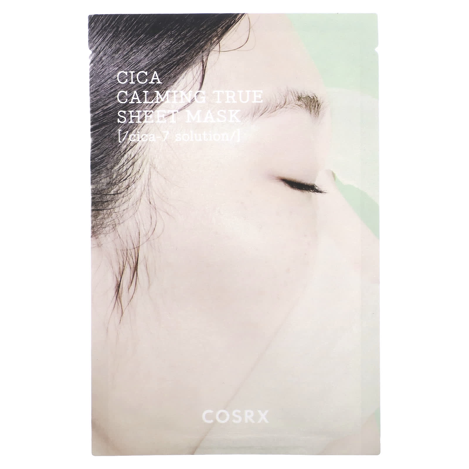 CosRx, Pure Fit, Cica Calming True, успокаивающая тканевая маска, 1 шт., 21 мл (0,71 жидк. унции)