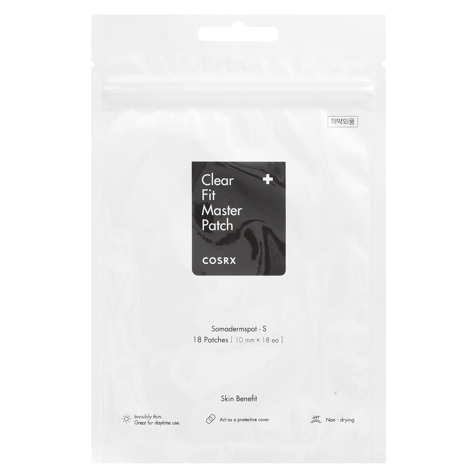 CosRx, Мастер-патч Clear Fit, 18 патчей