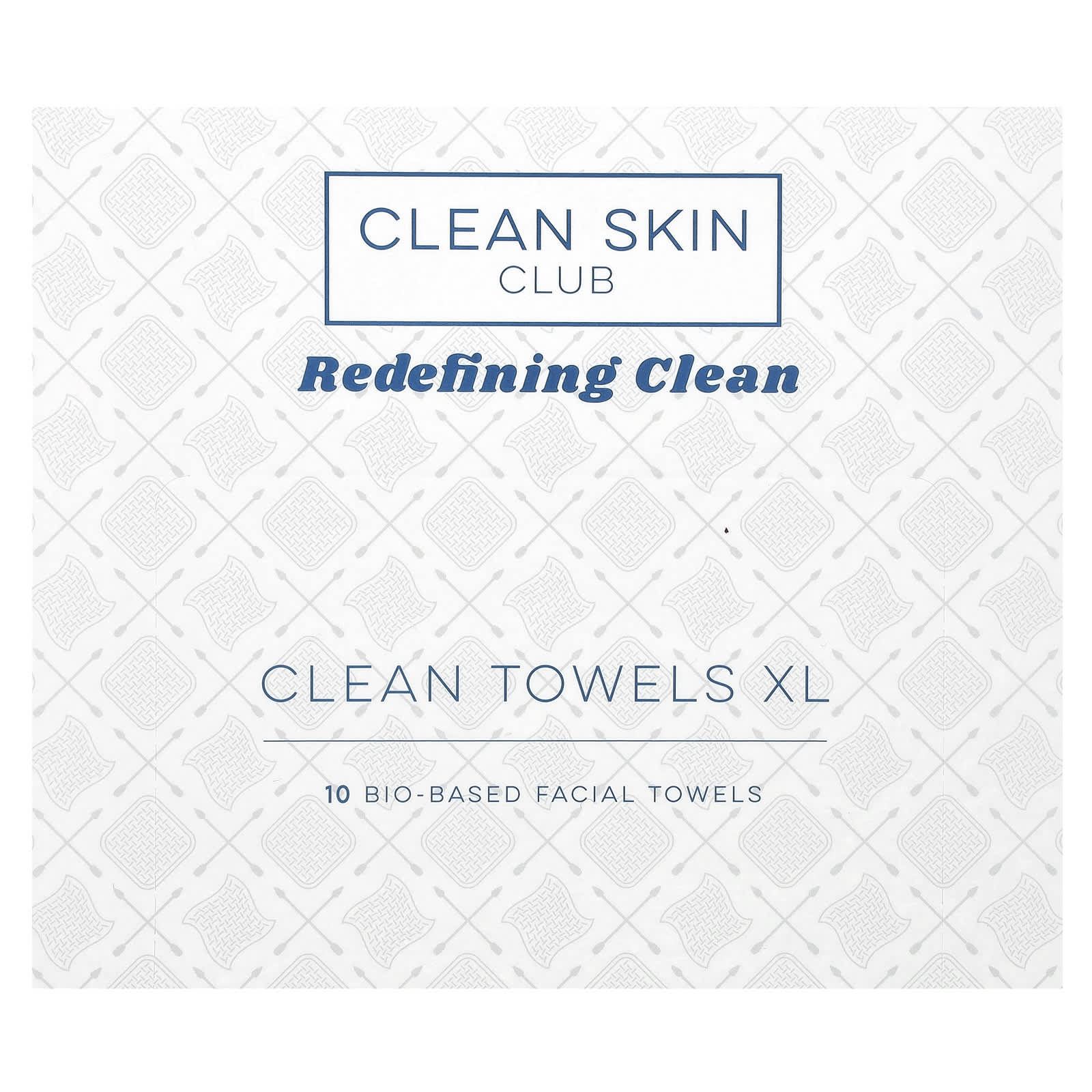 Clean Skin Club Clean ToWells размер XL 10 полотенец для лица из биологического сырья 1790₽