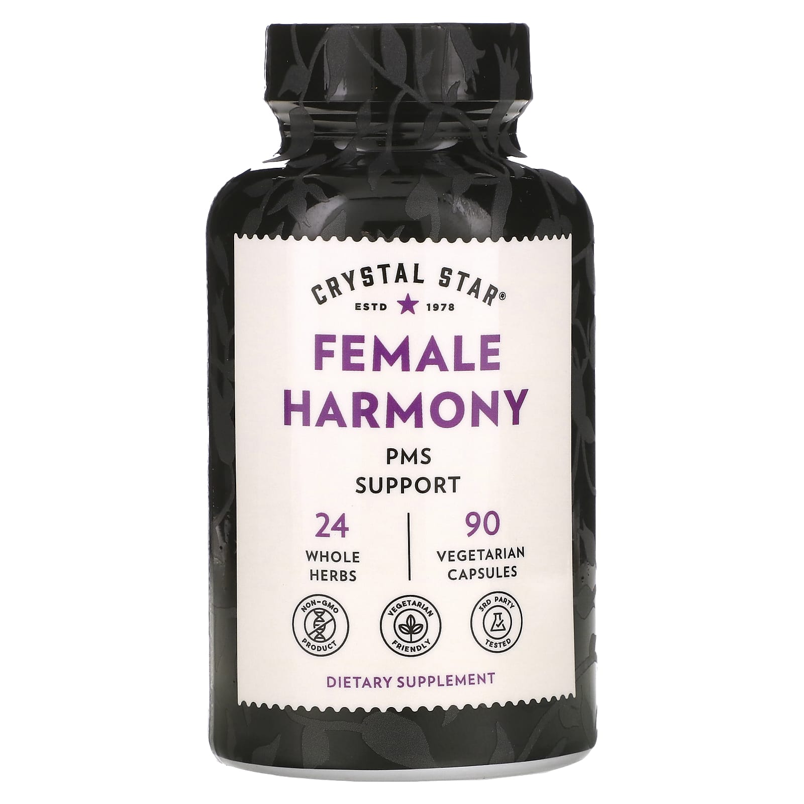 Crystal Star, Female Harmony, 90 вегетарианских капсул