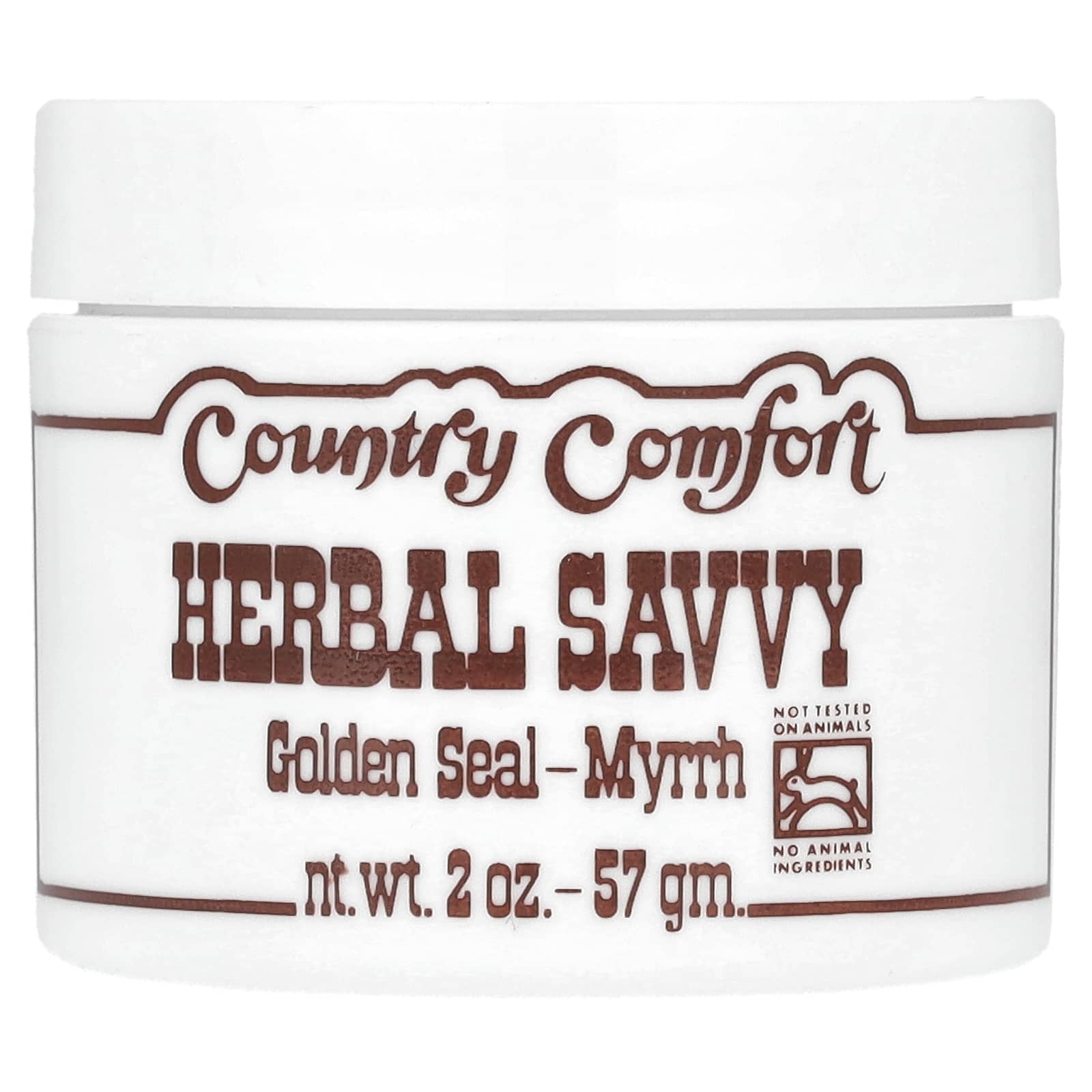 Country Comfort, Herbal Savvy, гидрастис и мирра, 57 г