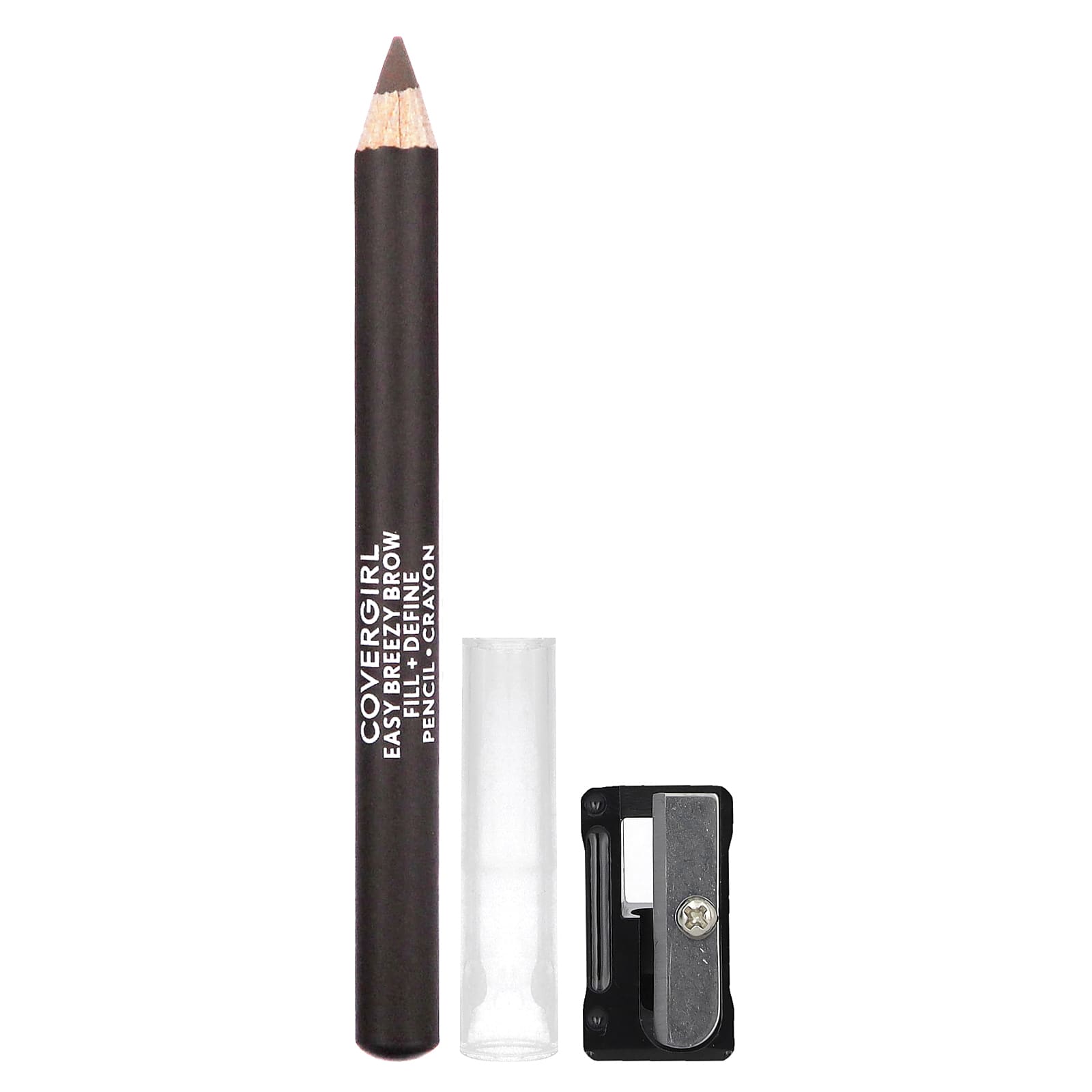 Covergirl, Easy Breezy Brow, карандаш для бровей, оттенок 505 насыщенный коричневый, 1,7 г (0,06 унции)