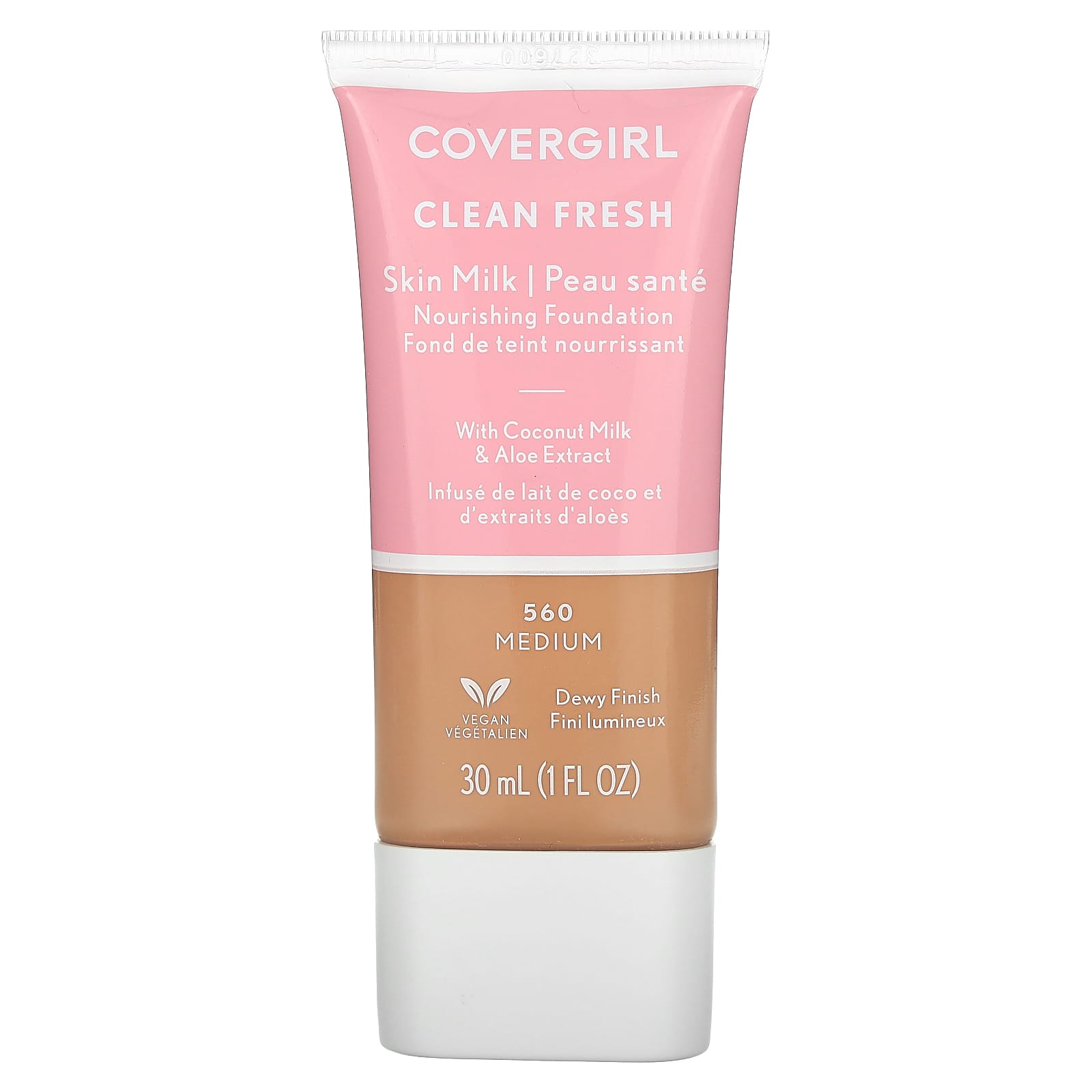 Covergirl, Clean Fresh, Skin Milk, питательный тональный крем, 560 Medium, 30 мл (1 жидк. унция)