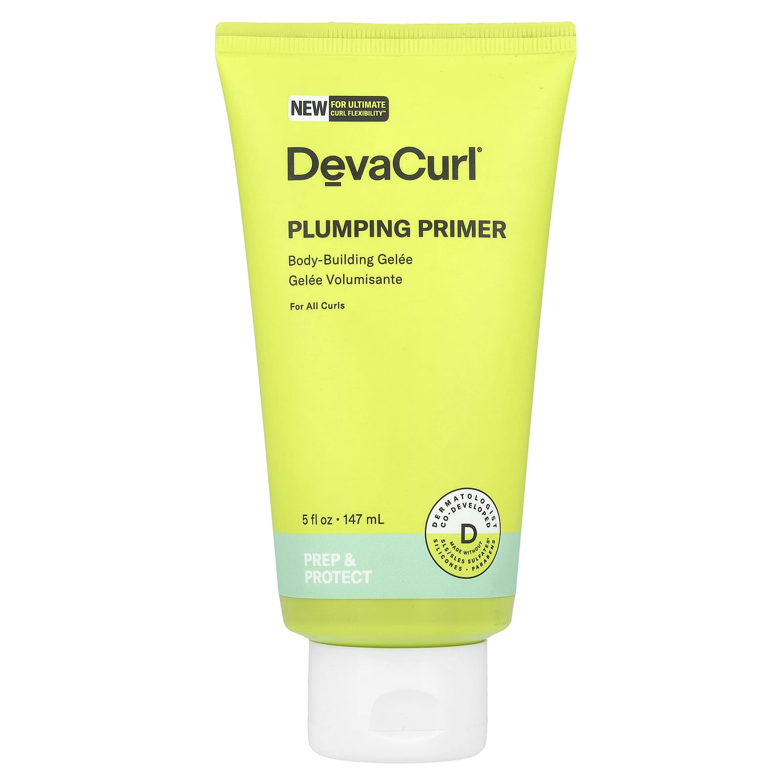 DevaCurl, Plumping Primer, Body-Building Gelee, 147 мл (5 жидк. Унций)