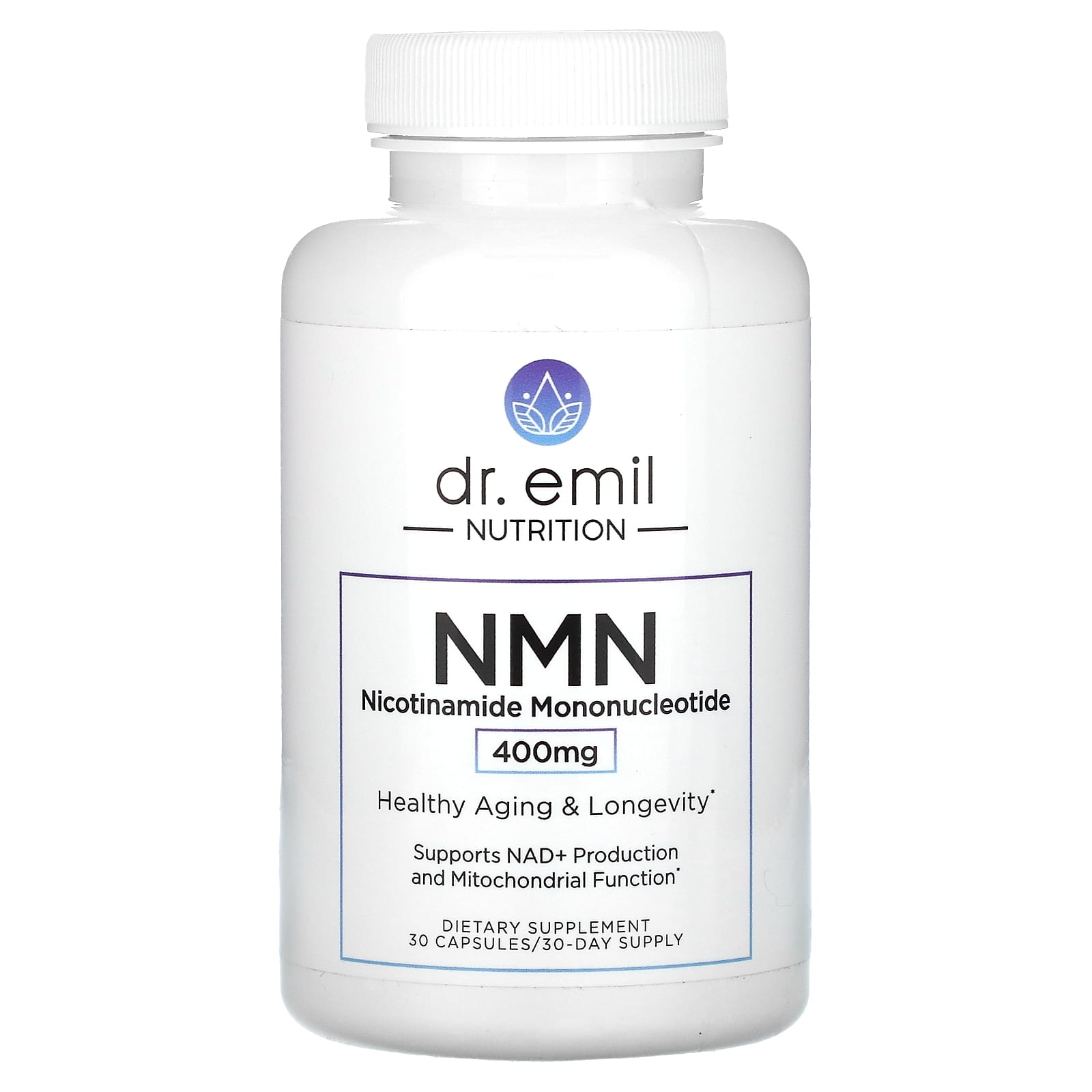 Dr Emil Nutrition NMN никотинамидмононуклеотид 400 мг 30 капсул 12390₽