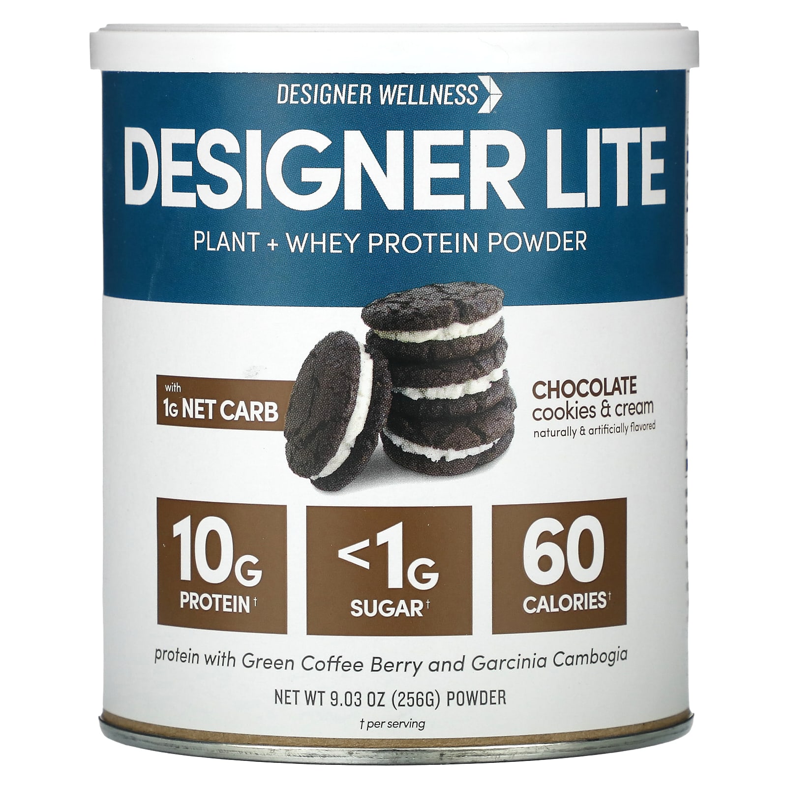Designer Wellness Lite Protein низкокалорийный натуральный протеин шоколадное печенье со сливками 903 унц 256 г 2690₽