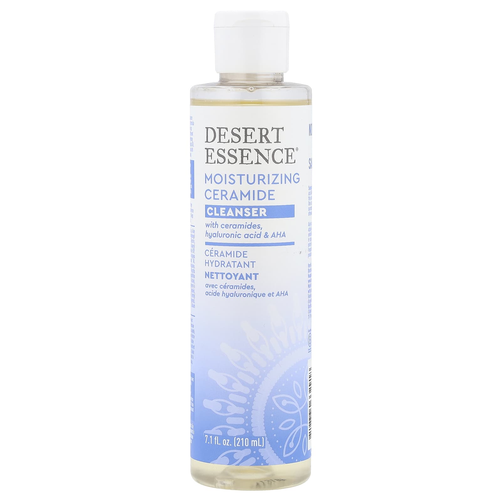 Desert Essence, Увлажняющее очищающее средство с керамидами, 210 мл (7,1 жидк. Унции)