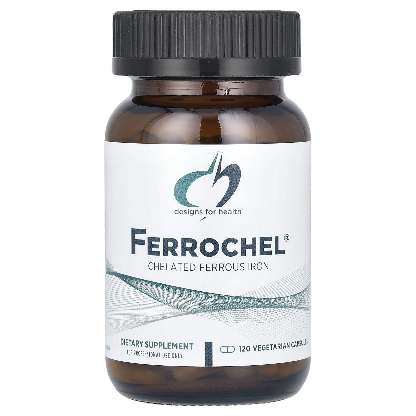 Designs For Health, Ferrochel®, 120 вегетарианских капсул