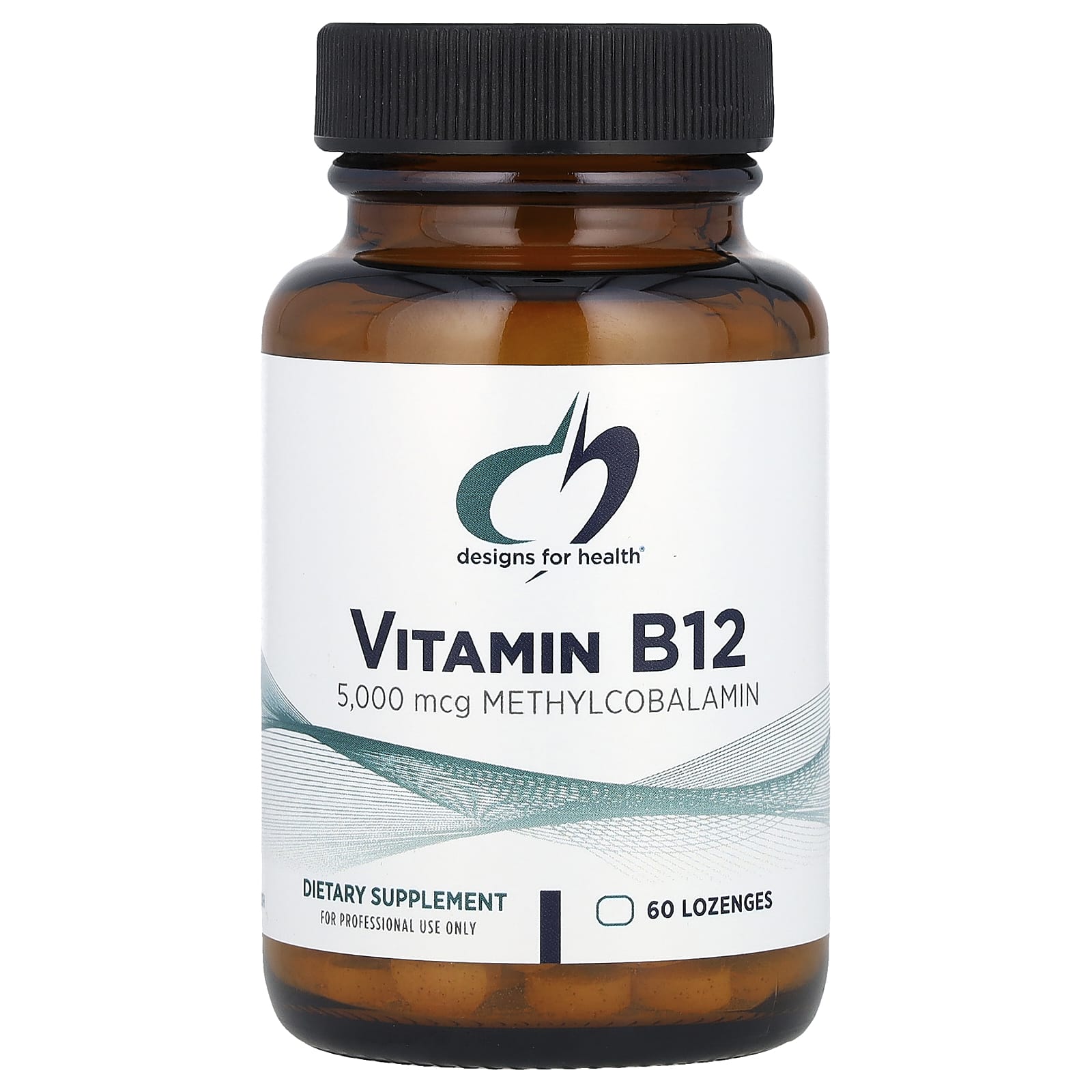 Designs For Health Vitamin B12 5000 mcg 60 Lozenges 7590₽