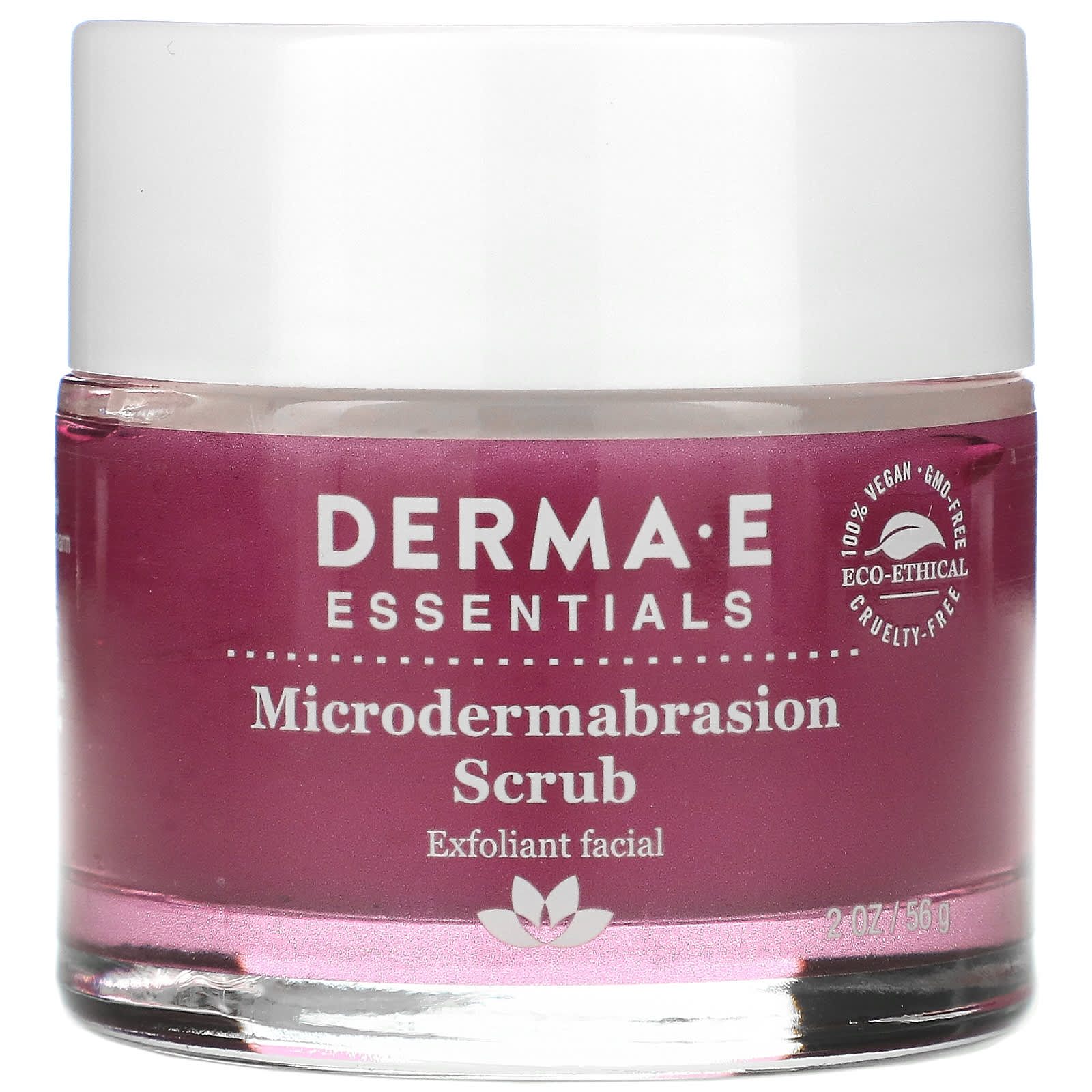 DERMA E, Скраб для микрошлифовки кожи, 56 г (2 унции)