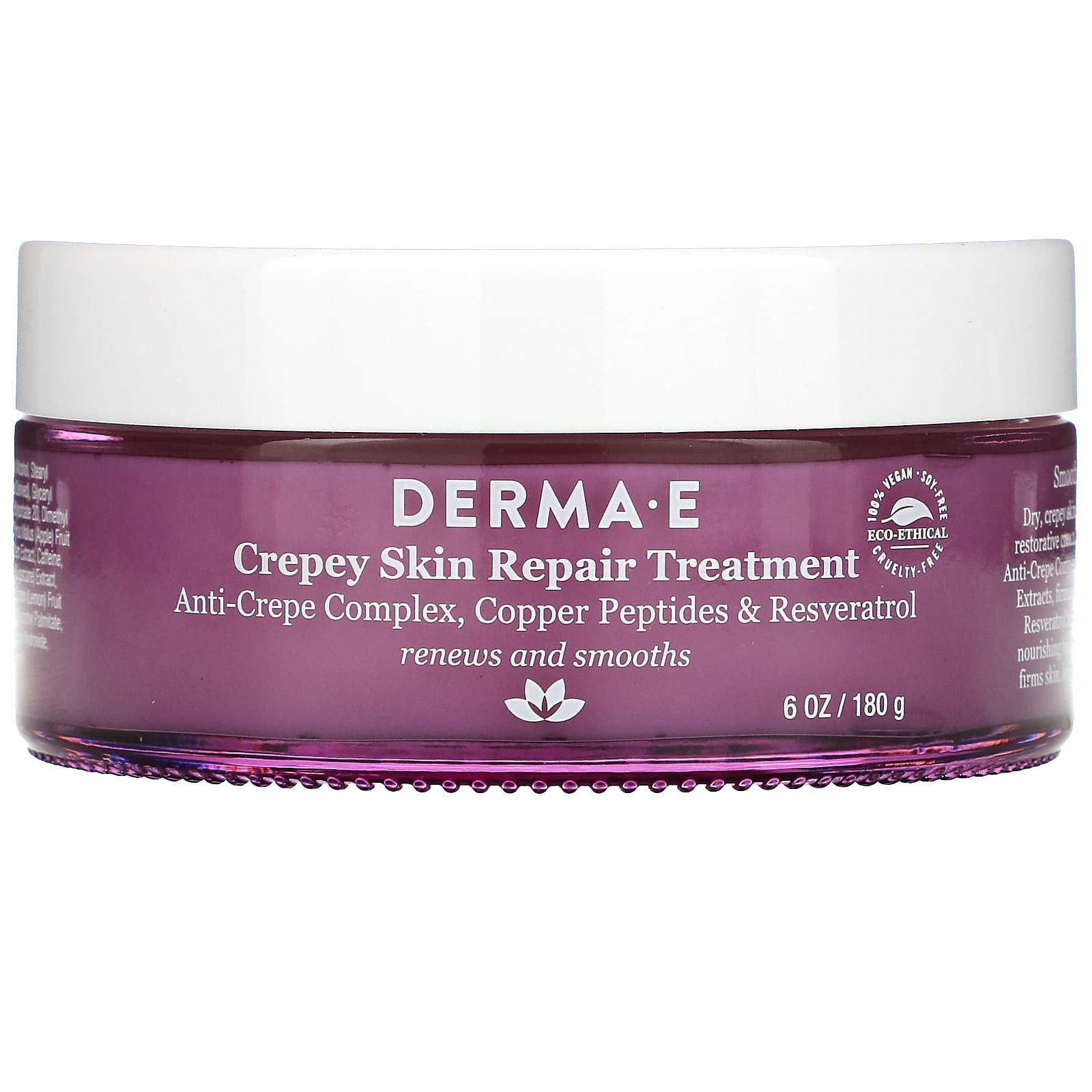 DERMA E, Crepey Skin Repair Treatment, 180 г (6 унций)