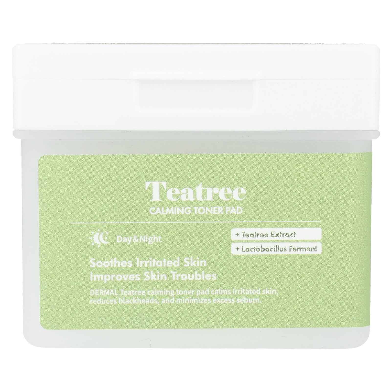 Dermal Teatree Calming Toner Pad 120 марлевых салфеток 3190₽