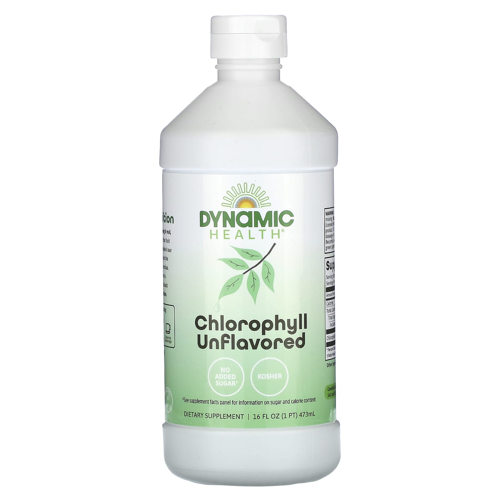 Dynamic Health, хлорофилл, без добавок, 473 мл (16 жидк. унций)