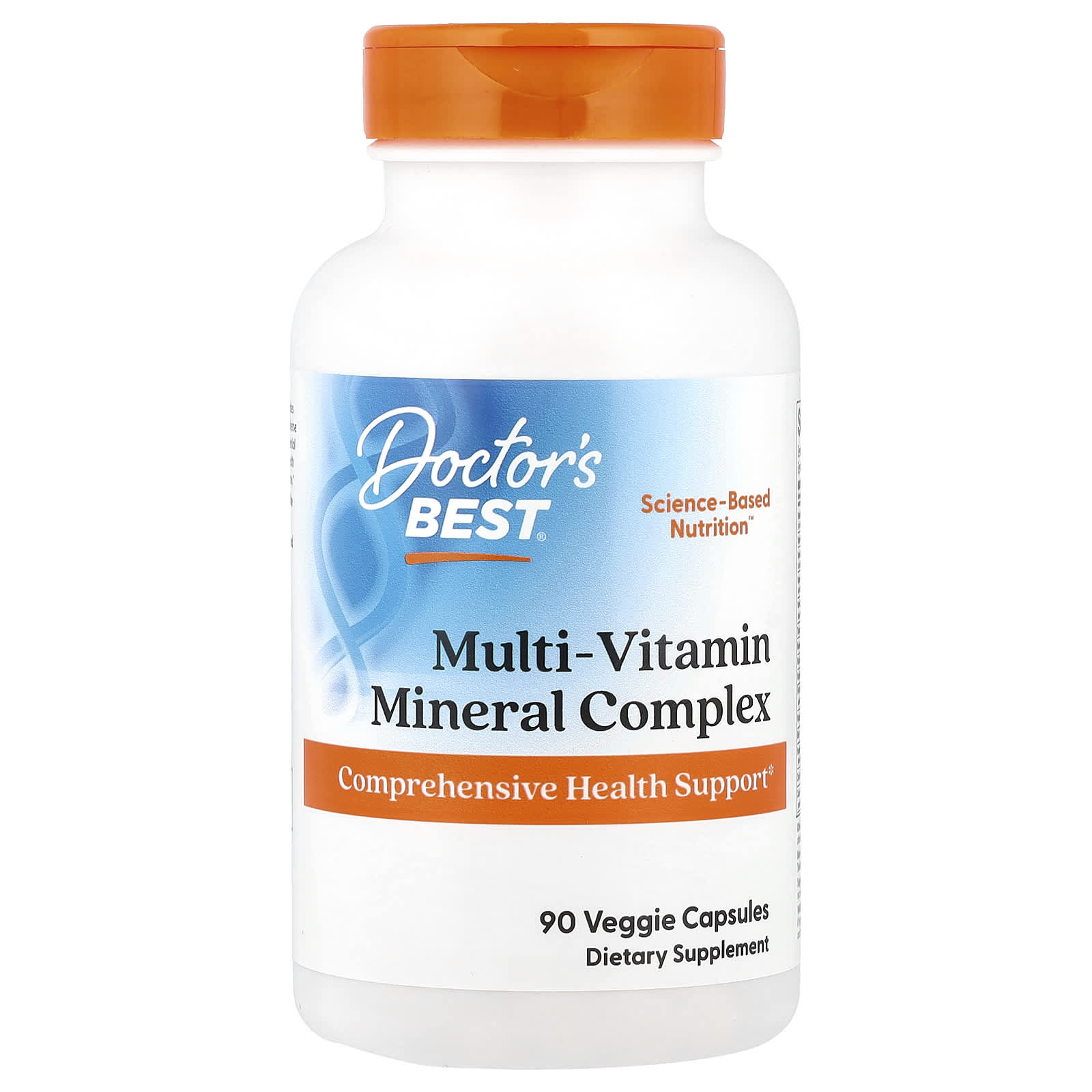 Doctors Best мультивитаминный комплекс с Vitashine D3 и Quatrefolic 90 растительных капсул 4690₽