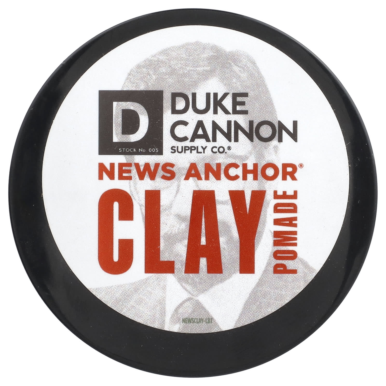 Duke Cannon Supply Co., News Anchor® Clay Pomade, 130 г (4,6 унции)