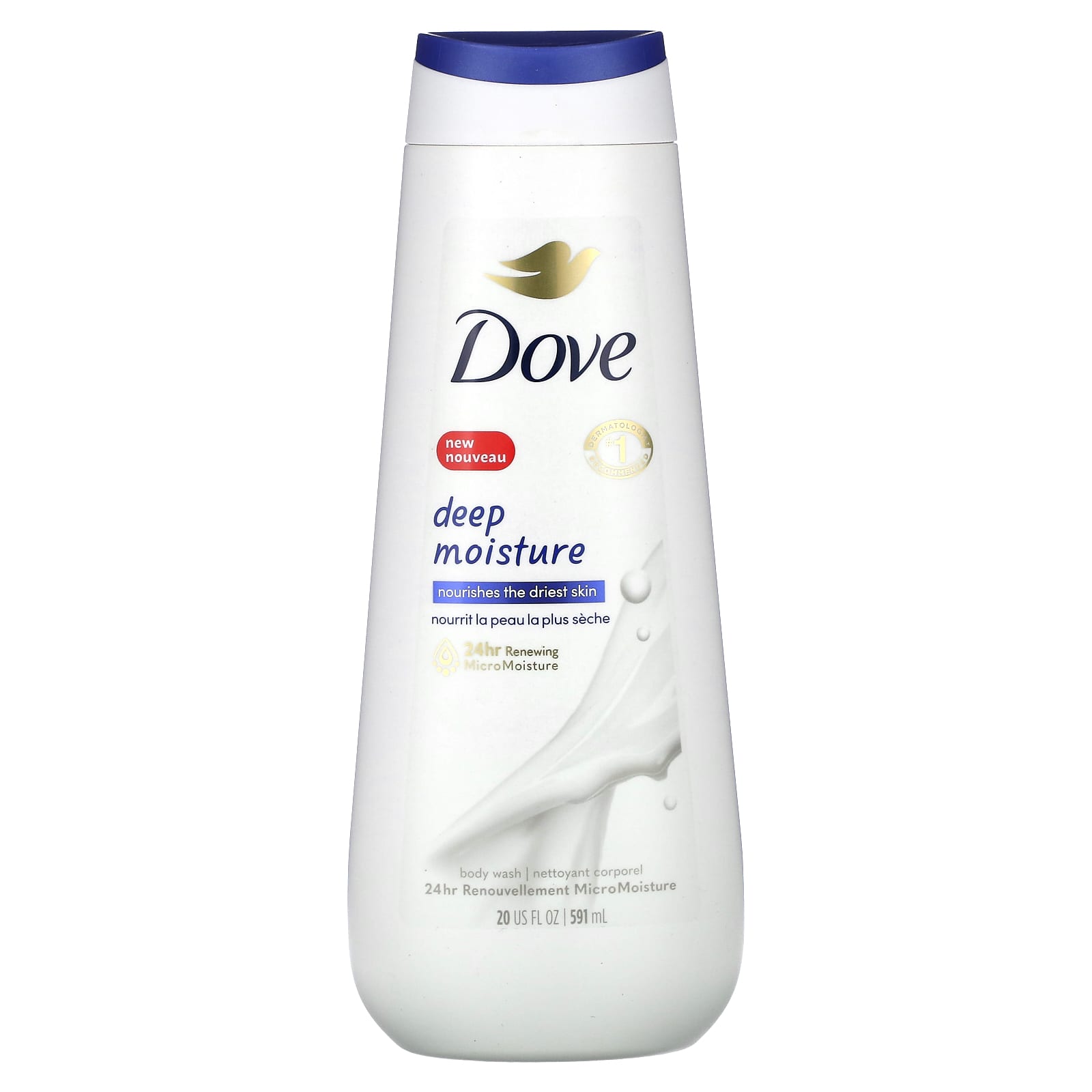 Dove, Питательный гель для душа Deep Moisture, 650 мл