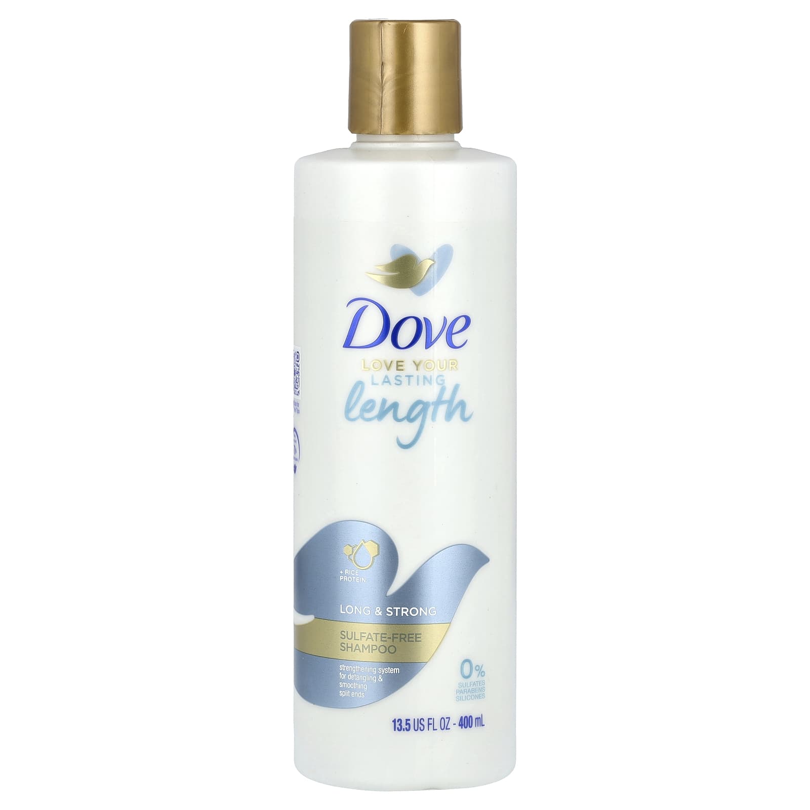 Dove, Love Your Lasting Length, шампунь без сульфатов, 400 мл (13,5 жидк. Унции)