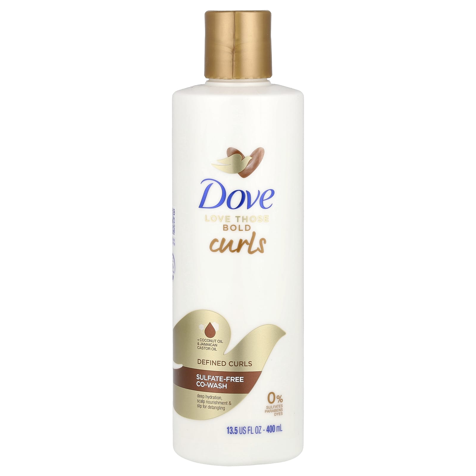 Dove, Совместное мытье без сульфатов, для четких локонов, 400 мл (13,5 жидк. Унции)