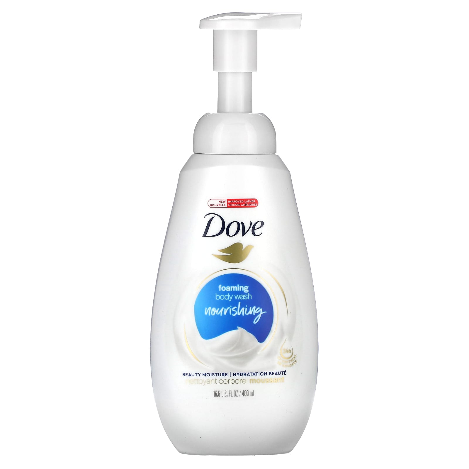 Dove, питательная пенка для мытья тела, 400 мл (13,5 жидк. унции)