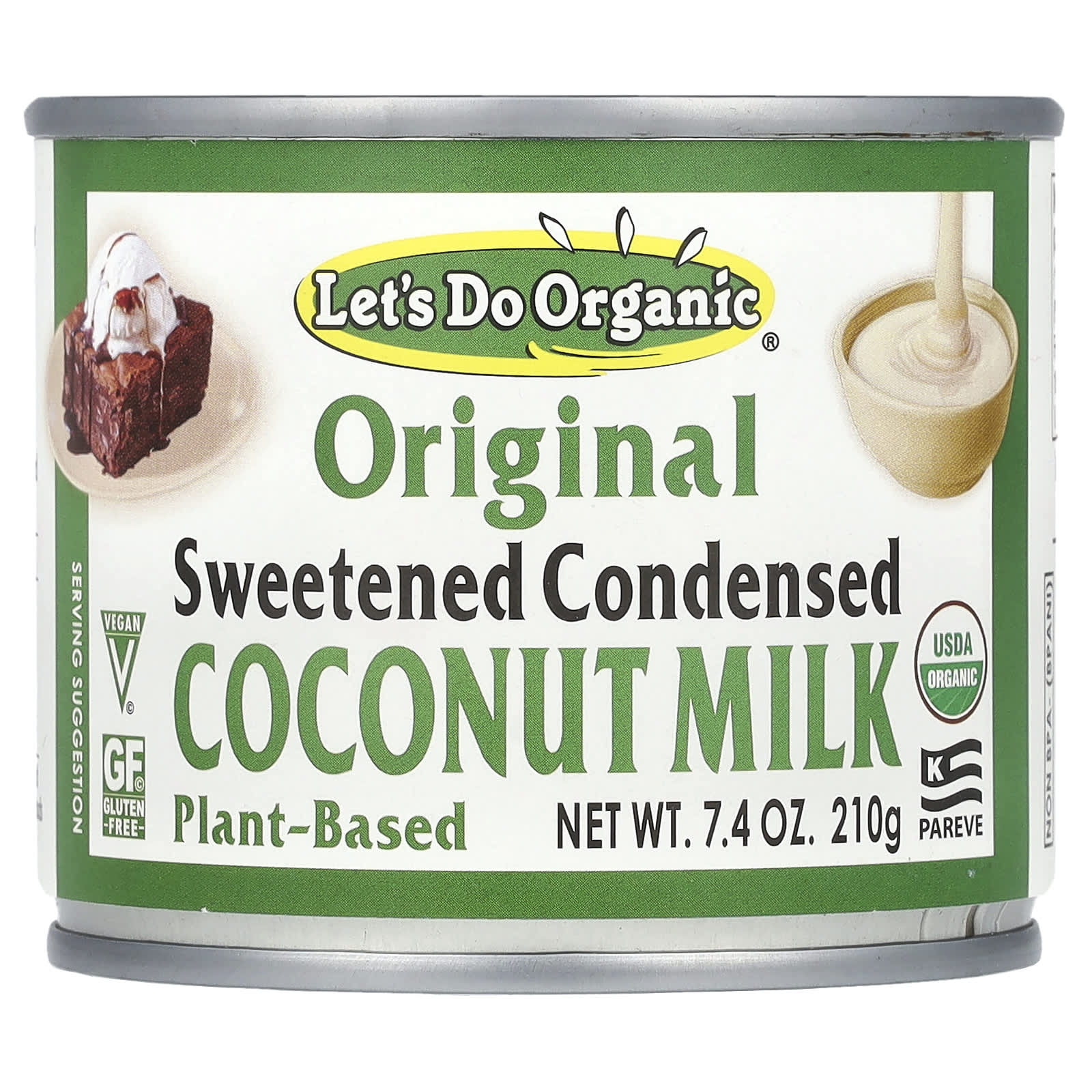 Edward - Sons Lets Do Organic Sweetened Condensed Coconut Milk Original 74 oz 210 g 1490₽