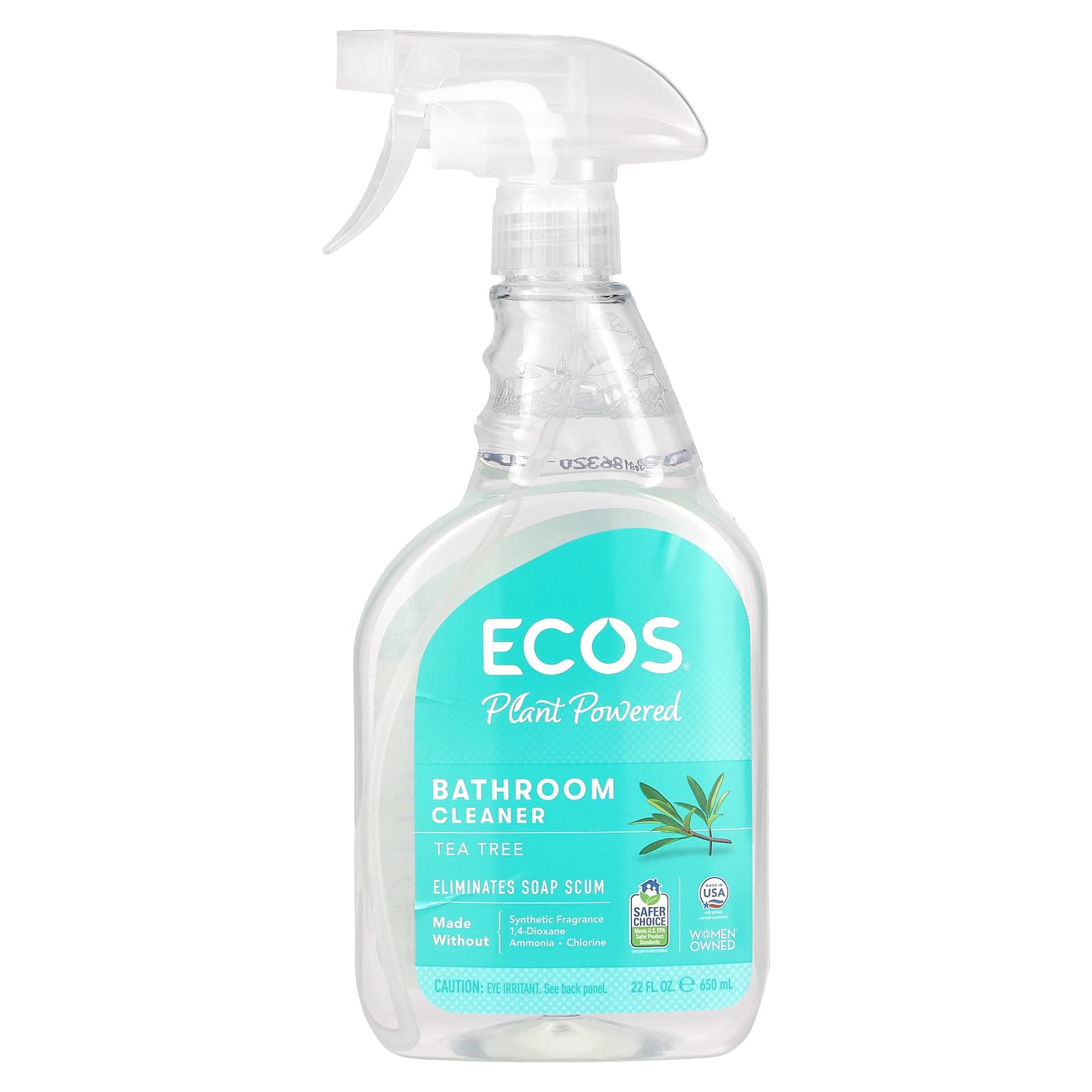 Earth Friendly Products, Ecos, очищающее средство для душа, чайное дерево, 650 мл (22 жидк. Унции)