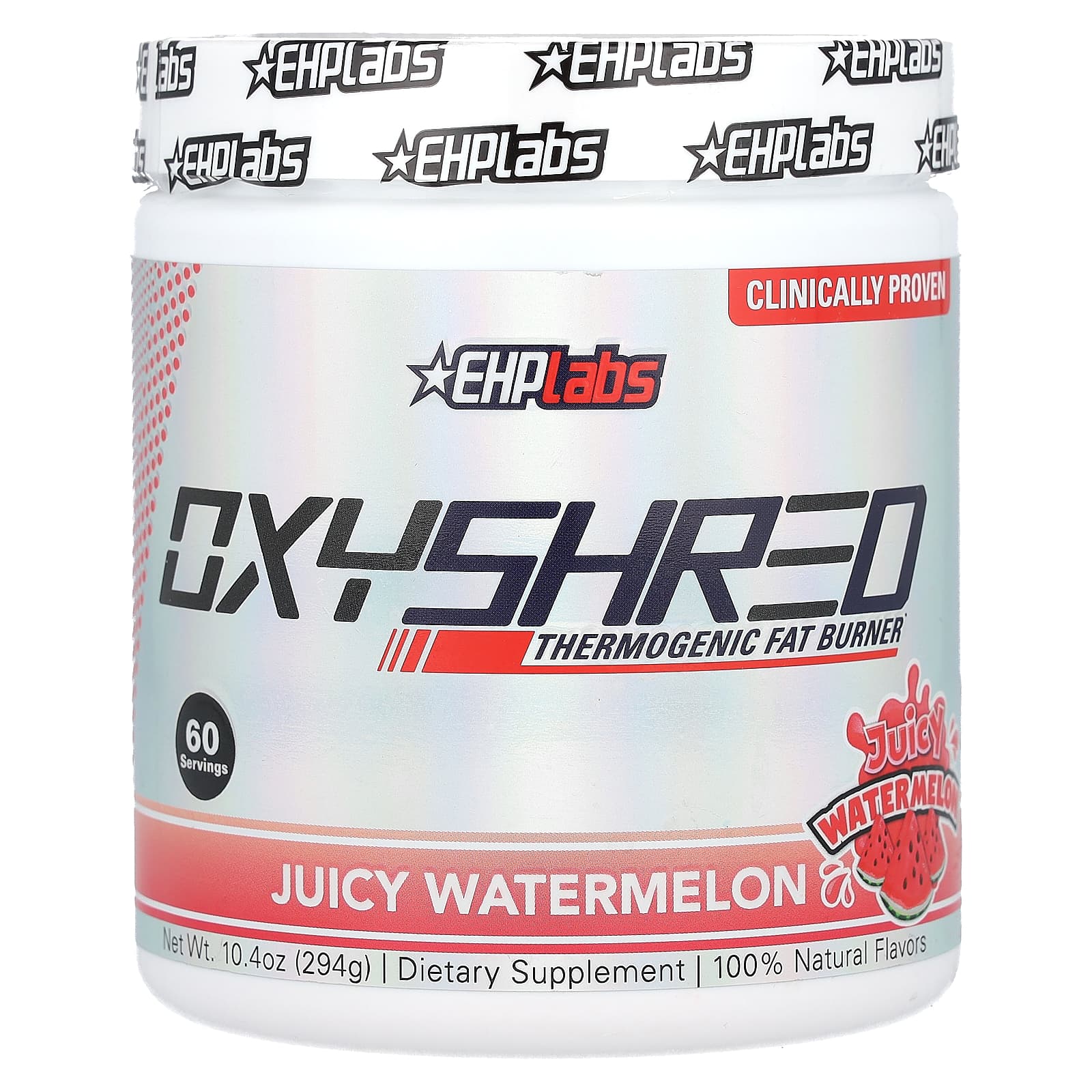 EHPlabs Oxyshred термоионный сжигатель жира со вкусом арбуза 294 г 104 унции 11690₽
